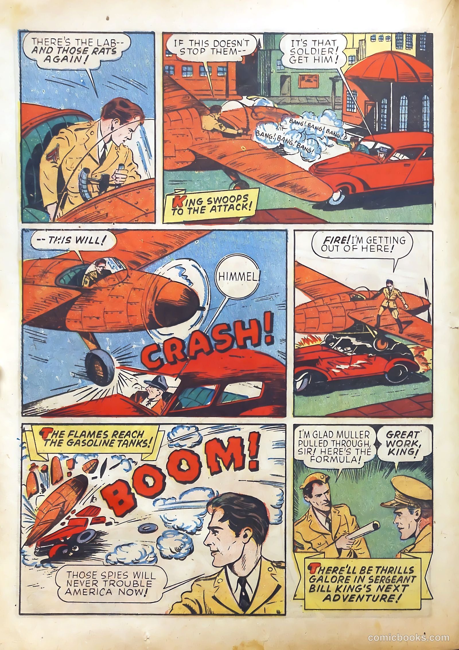 Exciting Comics #26 (1943) — page 40 of 68