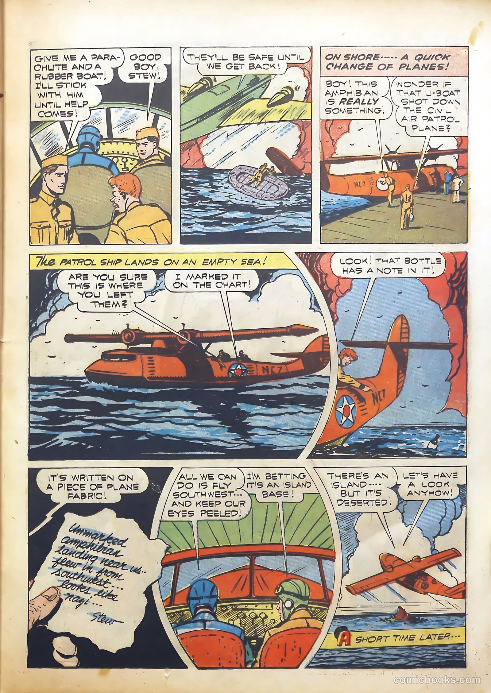 Exciting Comics #26 (1943) — page 47 of 68