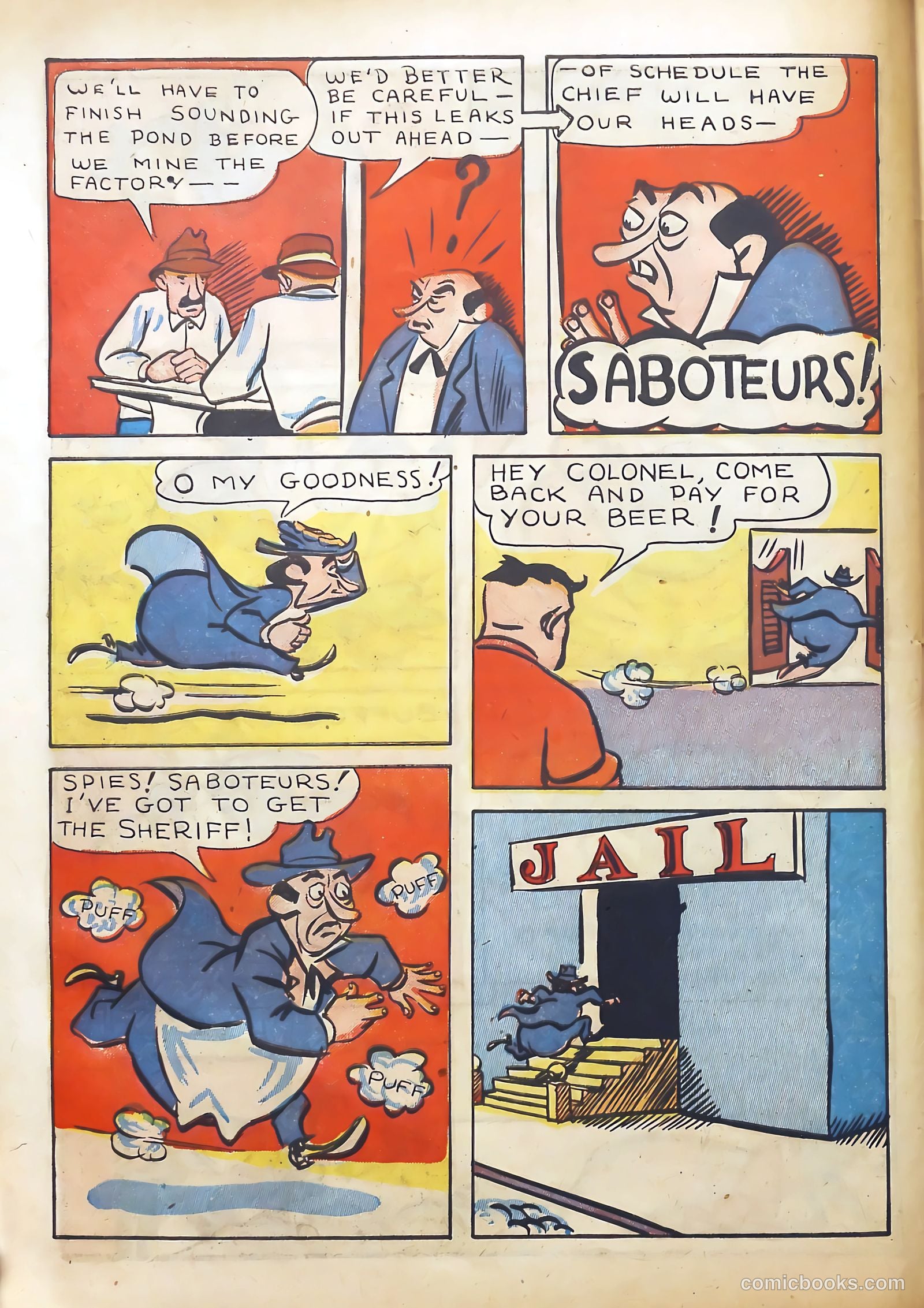 Exciting Comics #26 (1943) — page 54 of 68