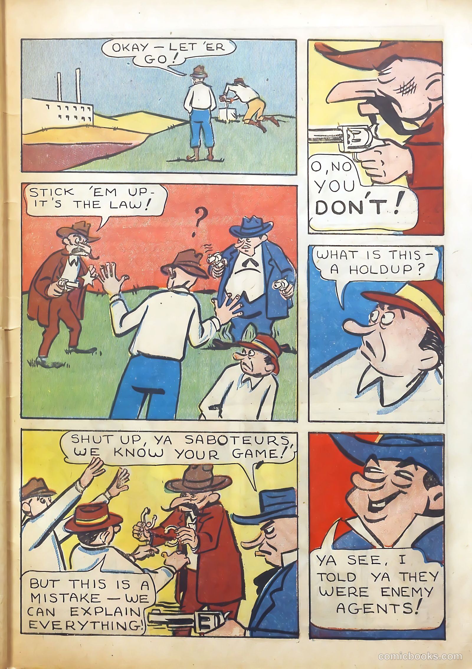 Exciting Comics #26 (1943) — page 57 of 68