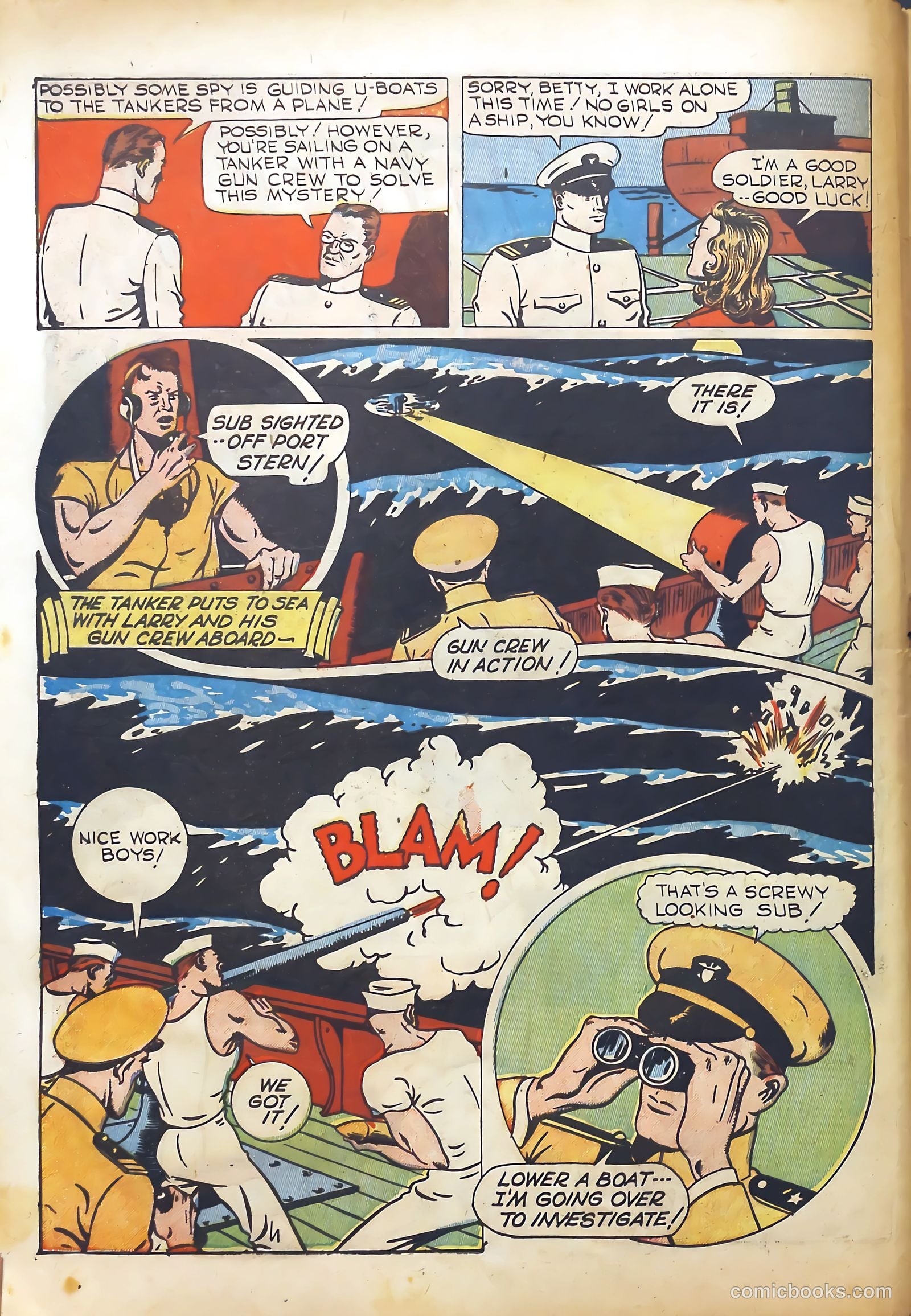 Exciting Comics #26 (1943) — page 62 of 68