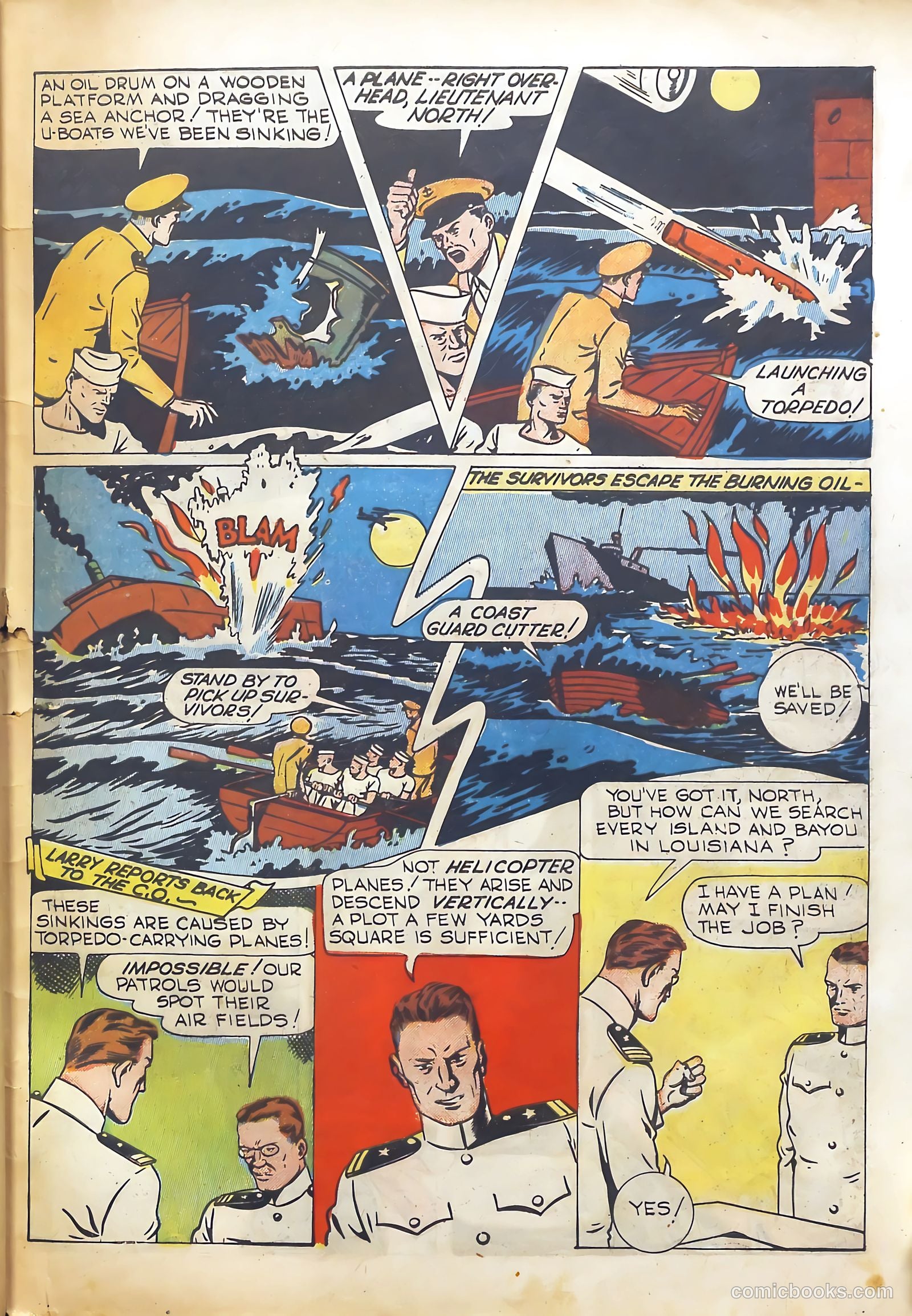 Exciting Comics #26 (1943) — page 63 of 68
