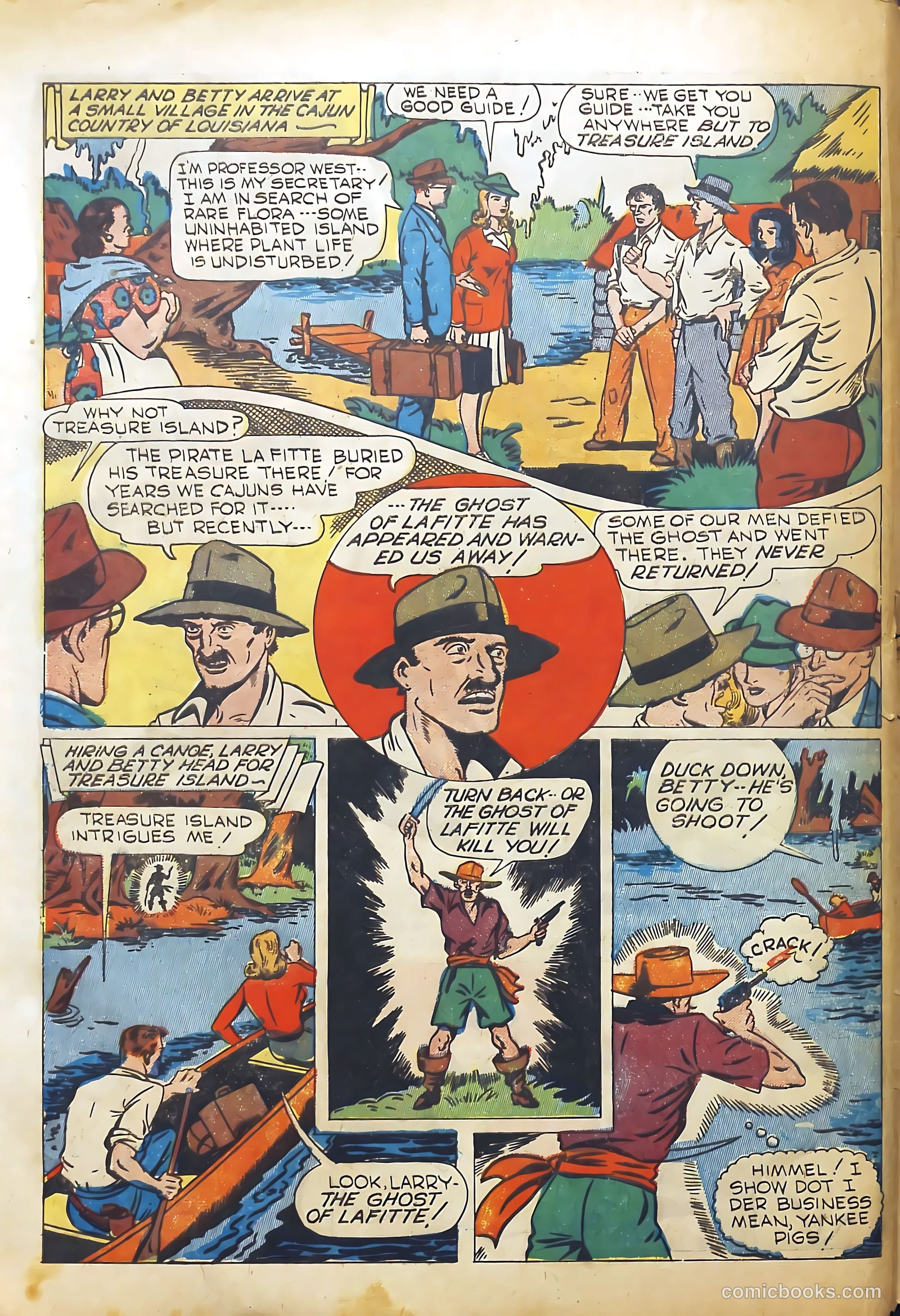 Exciting Comics #26 (1943) — page 64 of 68