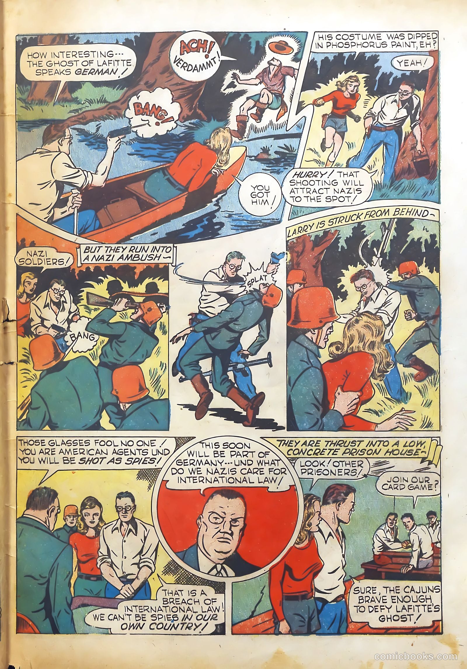 Exciting Comics #26 (1943) — page 65 of 68