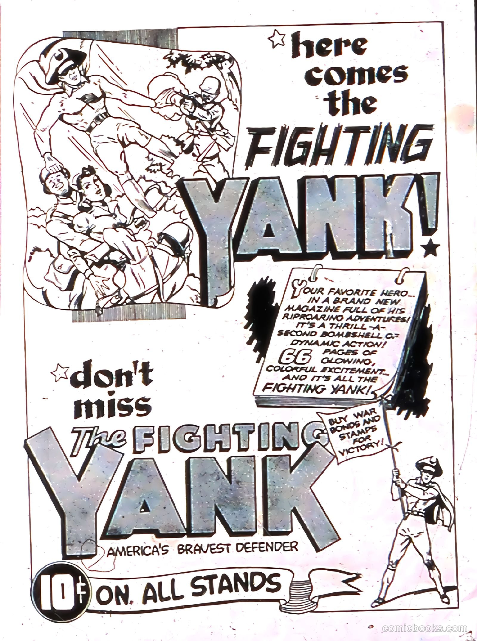 Exciting Comics #26 (1943) — page 67 of 68