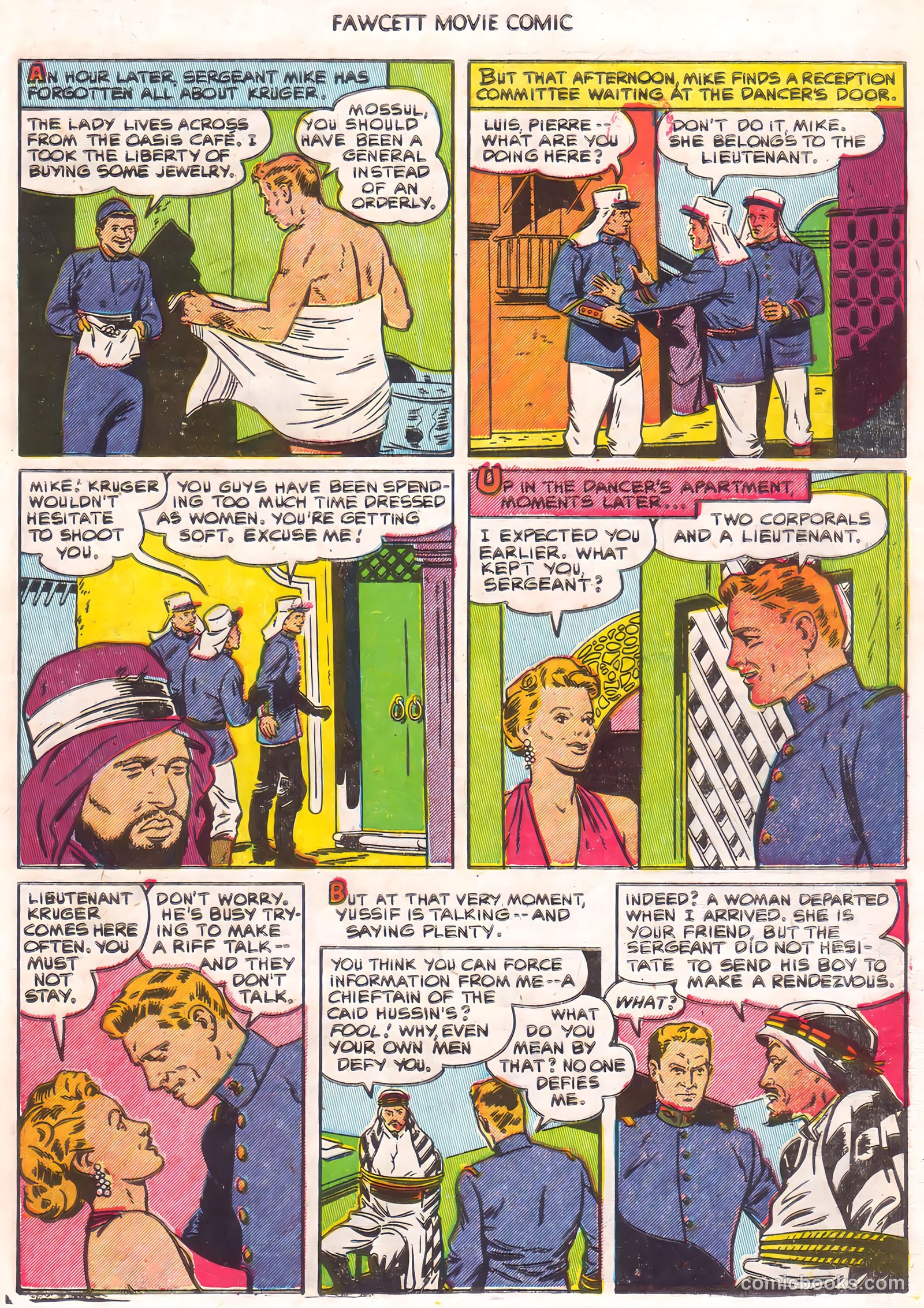 Fawcett Movie Comic #16 (1952) — page 9 of 36