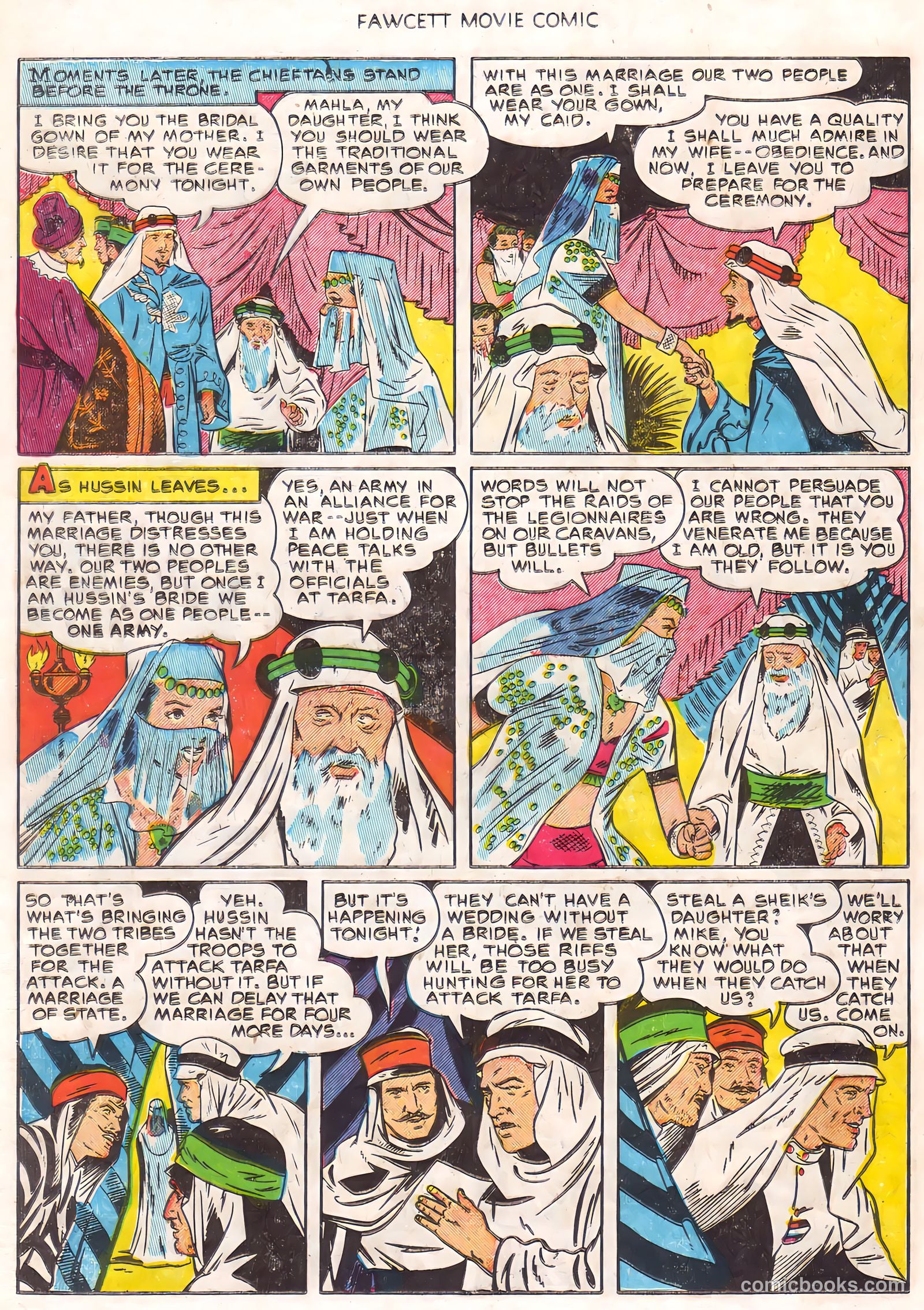 Fawcett Movie Comic #16 (1952) — page 16 of 36