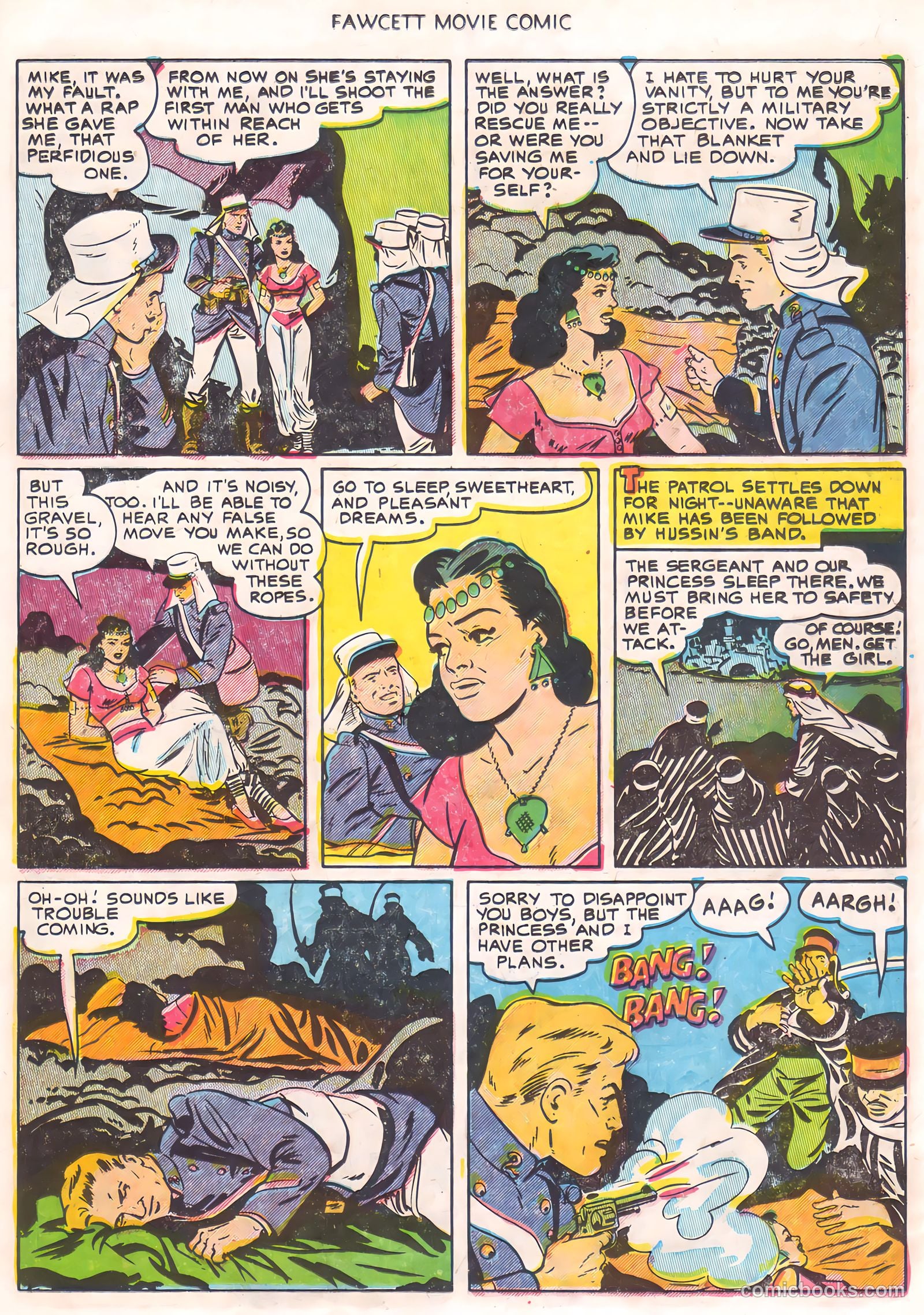 Fawcett Movie Comic #16 (1952) — page 23 of 36