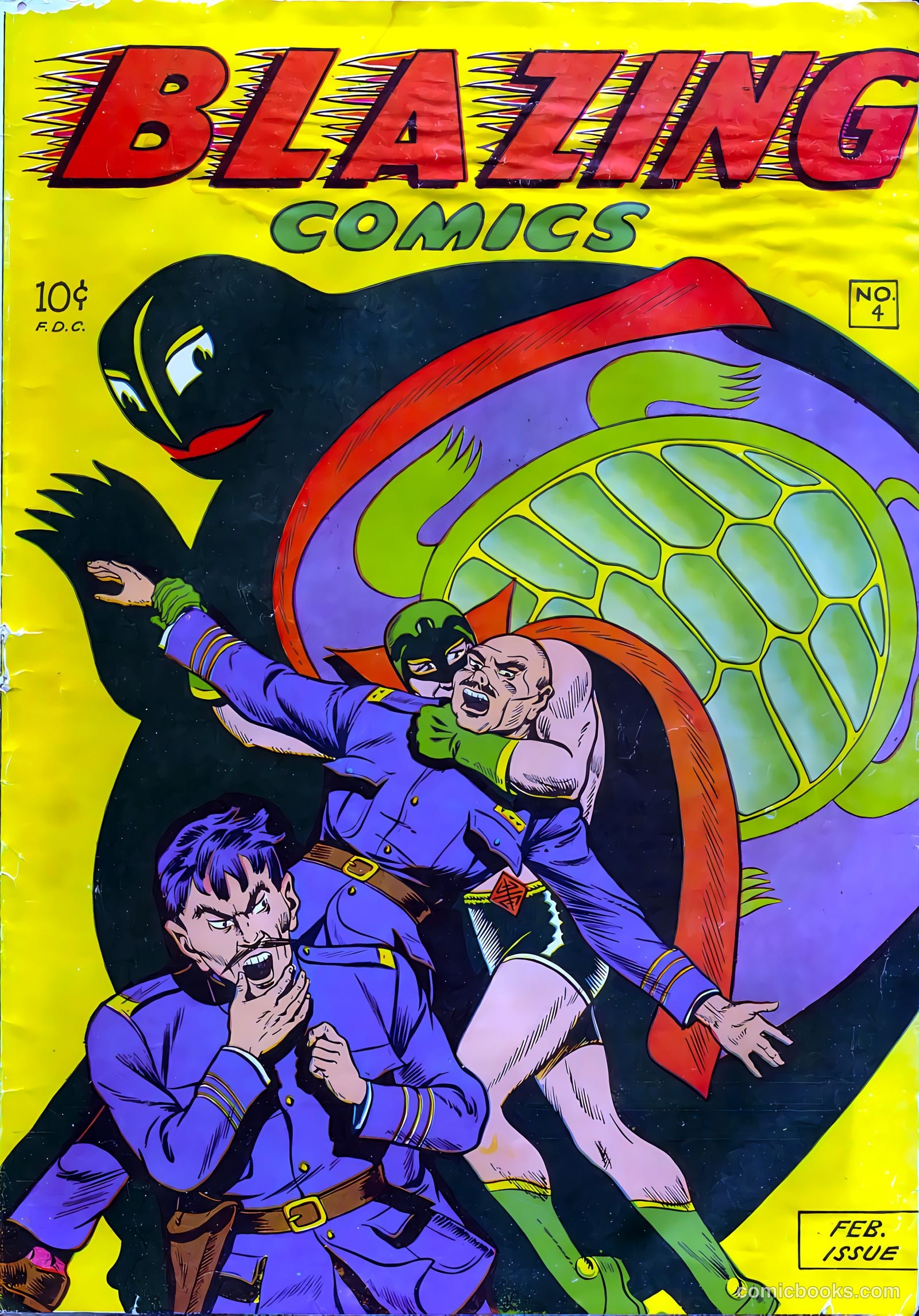 Blazing Comics #4