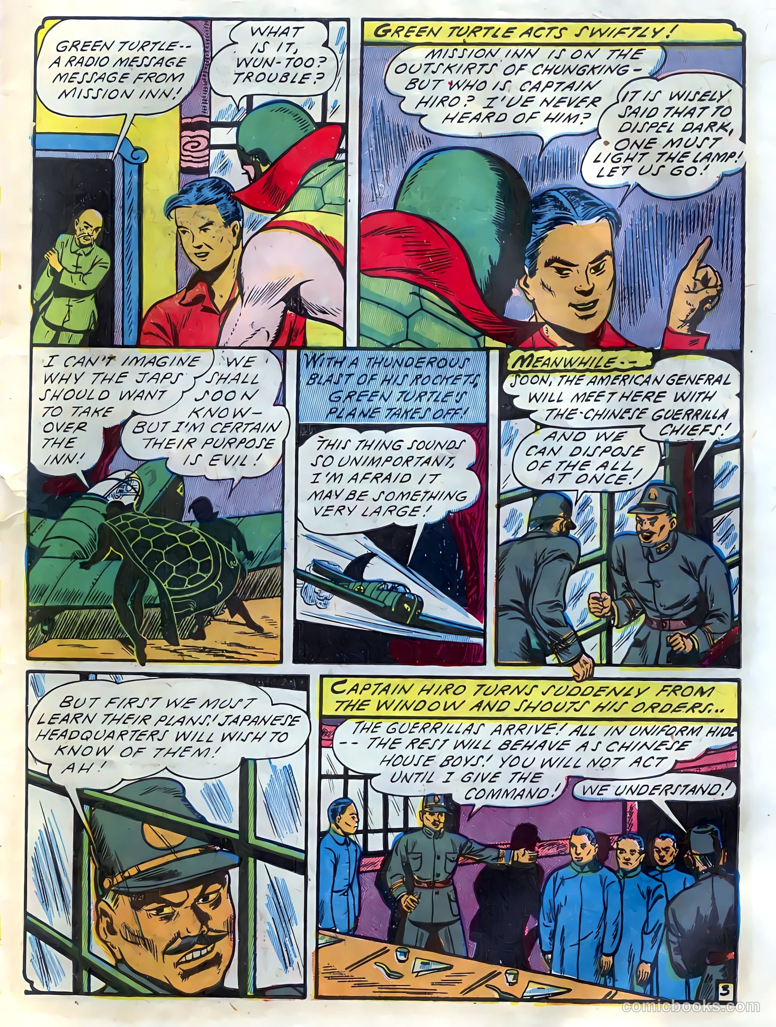 Blazing Comics #4 (1945) — page 5 of 52