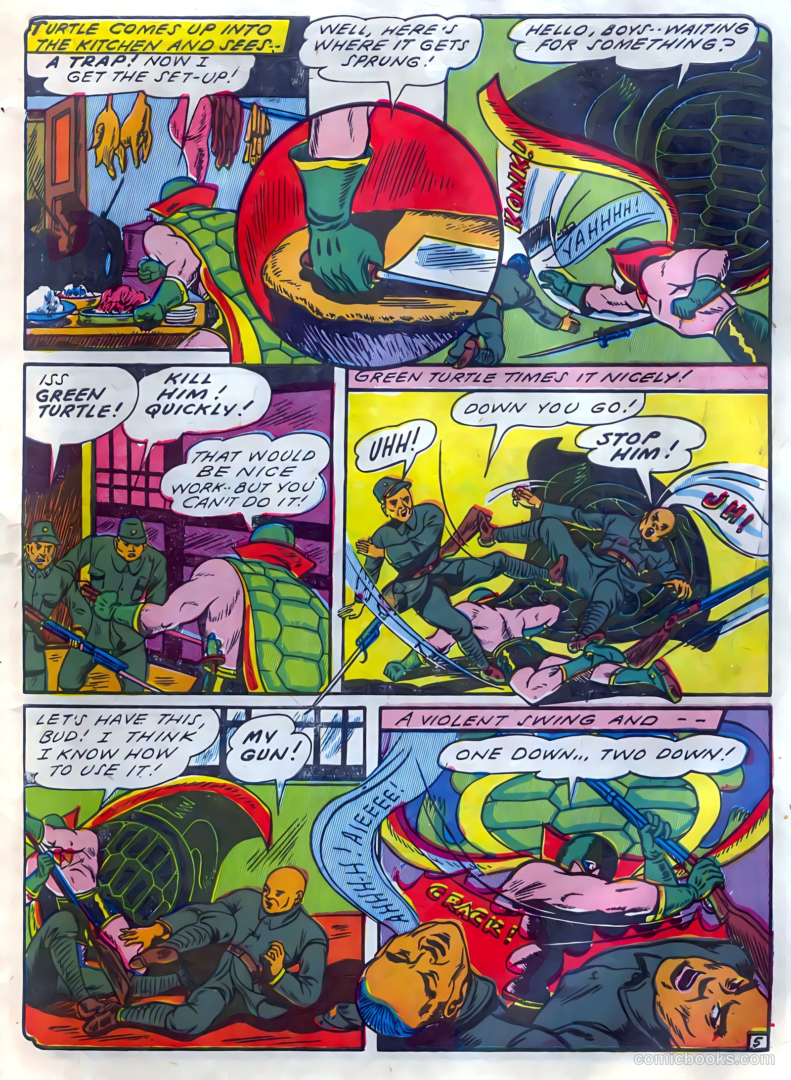 Blazing Comics #4 (1945) — page 7 of 52