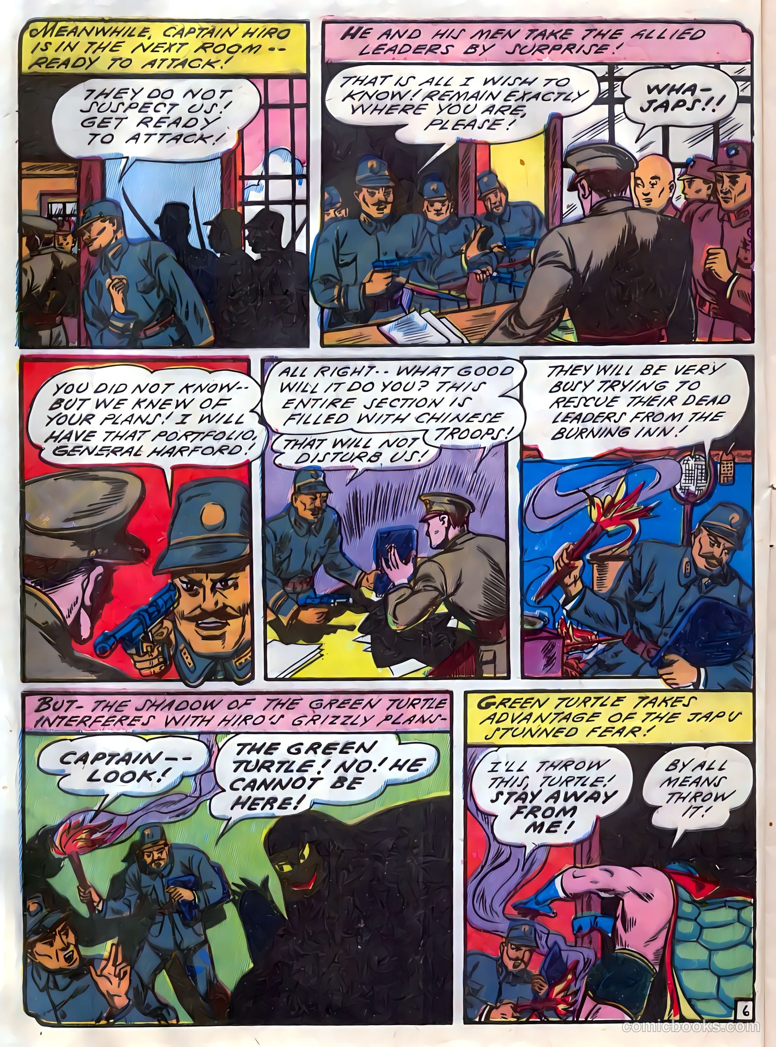 Blazing Comics #4 (1945) — page 8 of 52