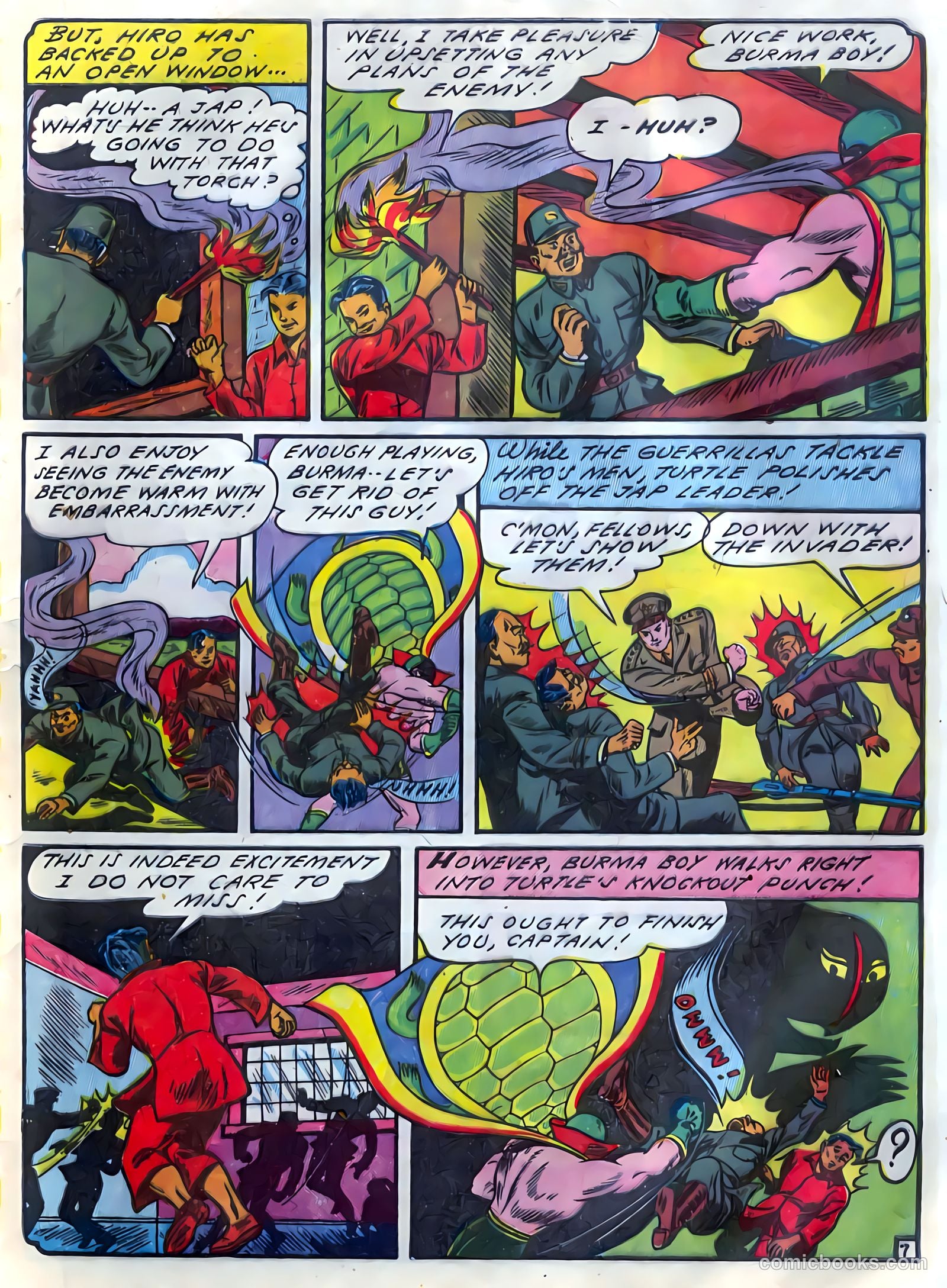 Blazing Comics #4 (1945) — page 9 of 52