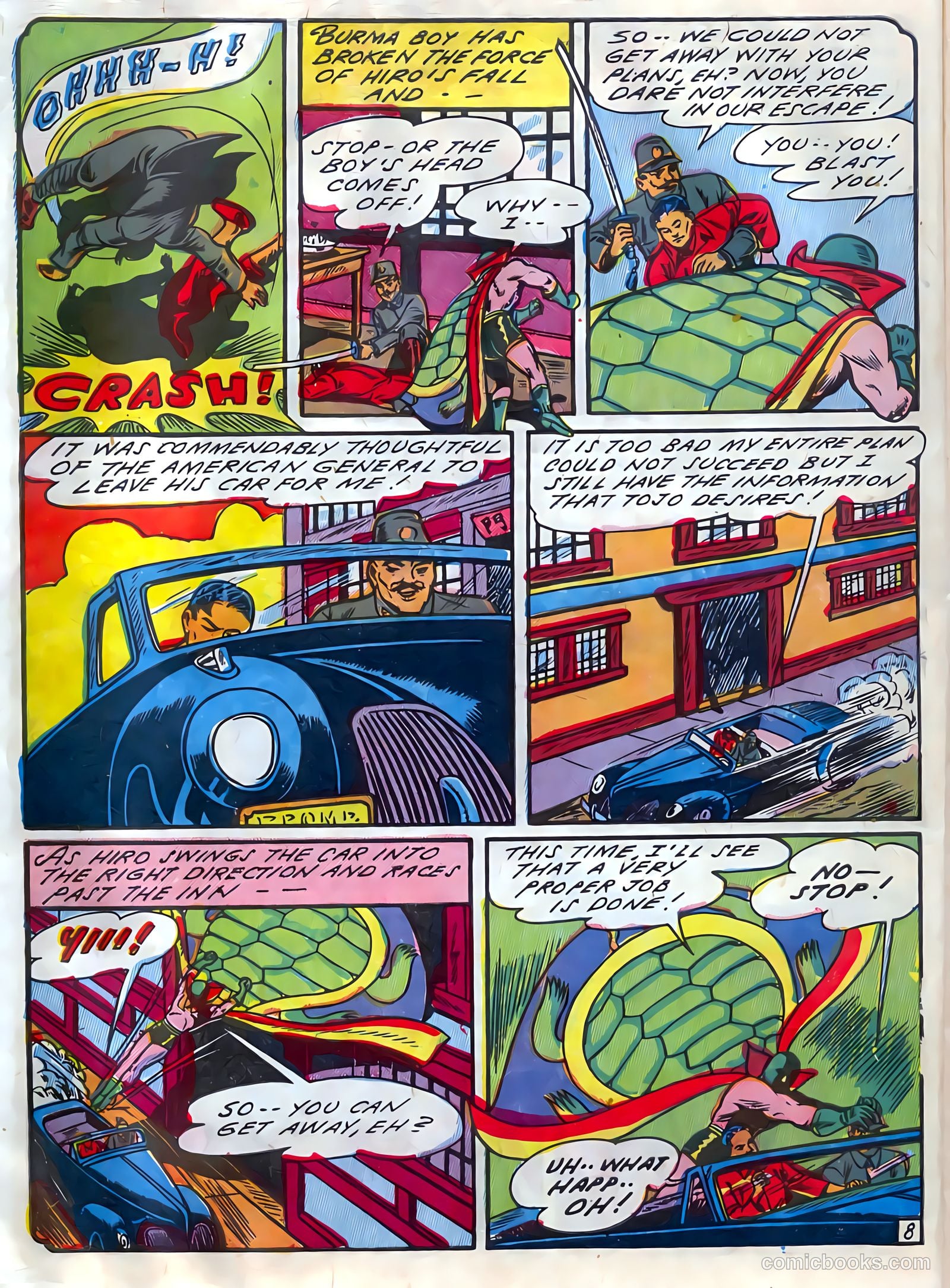 Blazing Comics #4 (1945) — page 10 of 52