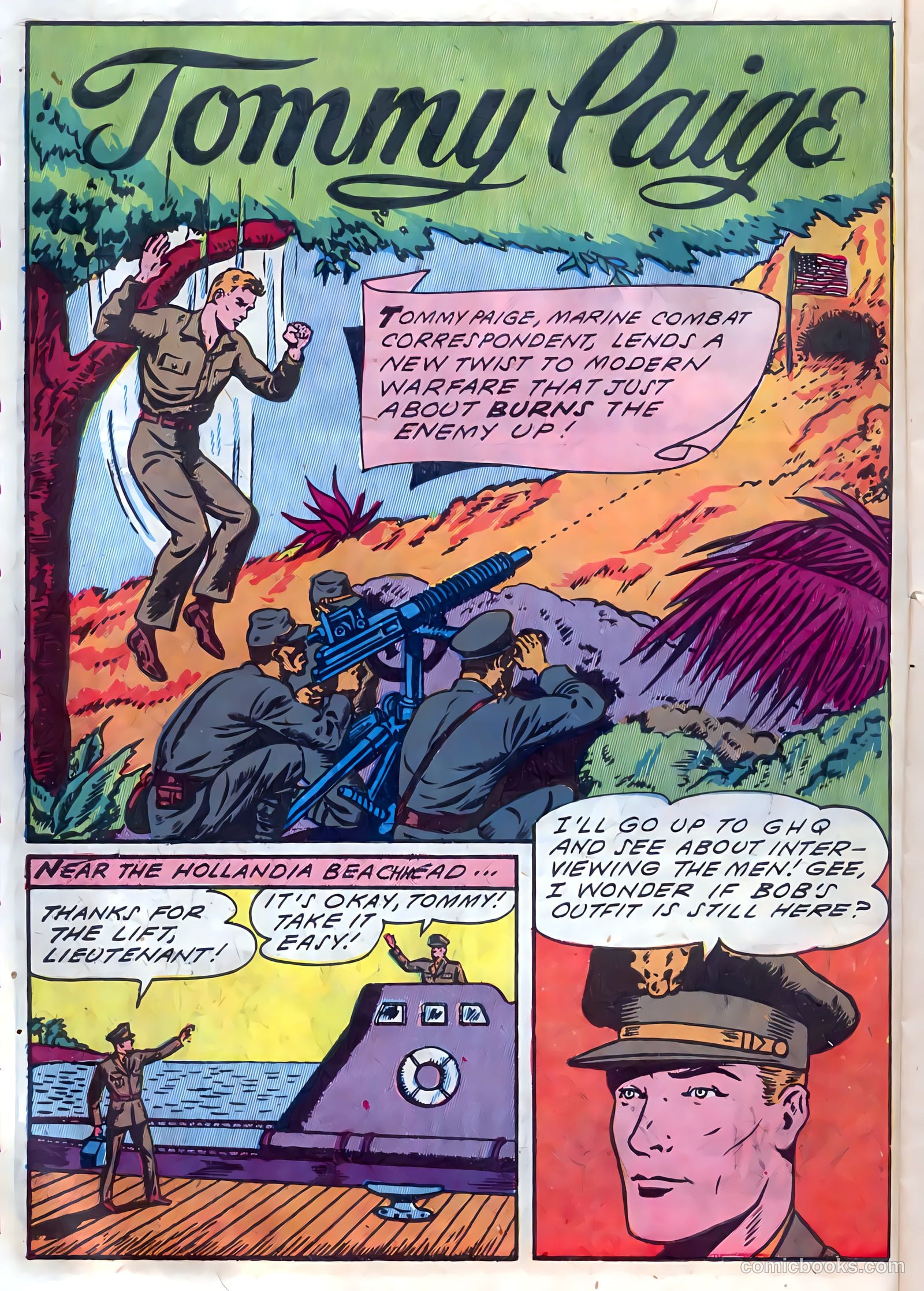 Blazing Comics #4 (1945) — page 12 of 52