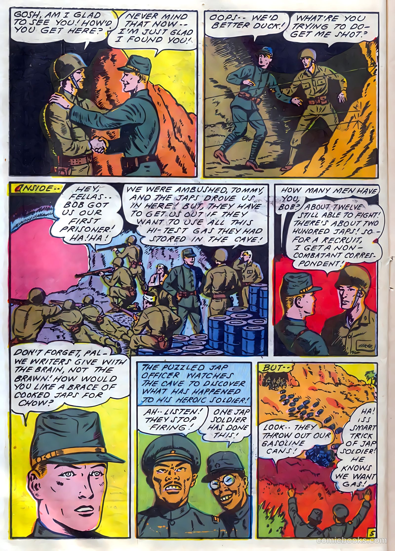 Blazing Comics #4 (1945) — page 16 of 52