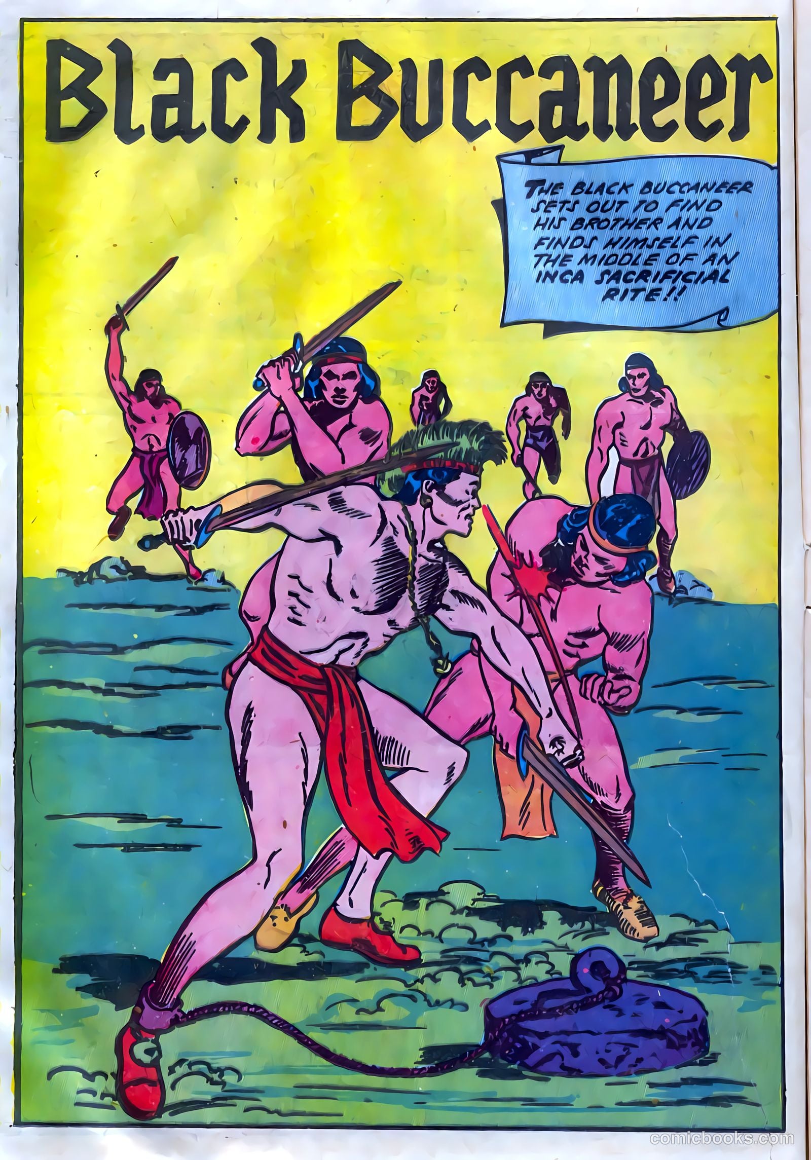 Blazing Comics #4 (1945) — page 18 of 52