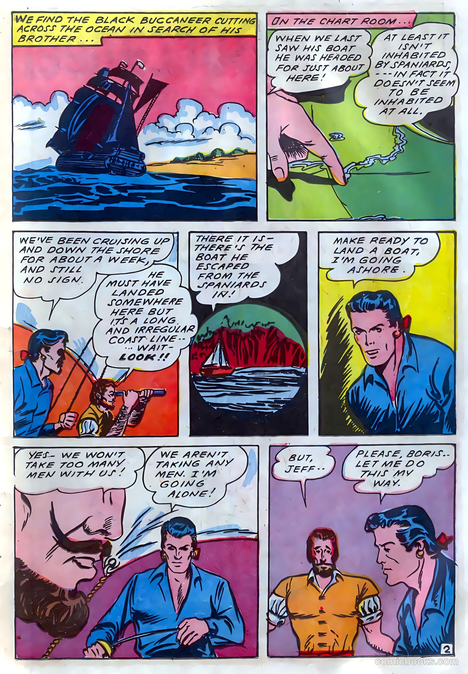 Blazing Comics #4 (1945) — page 19 of 52