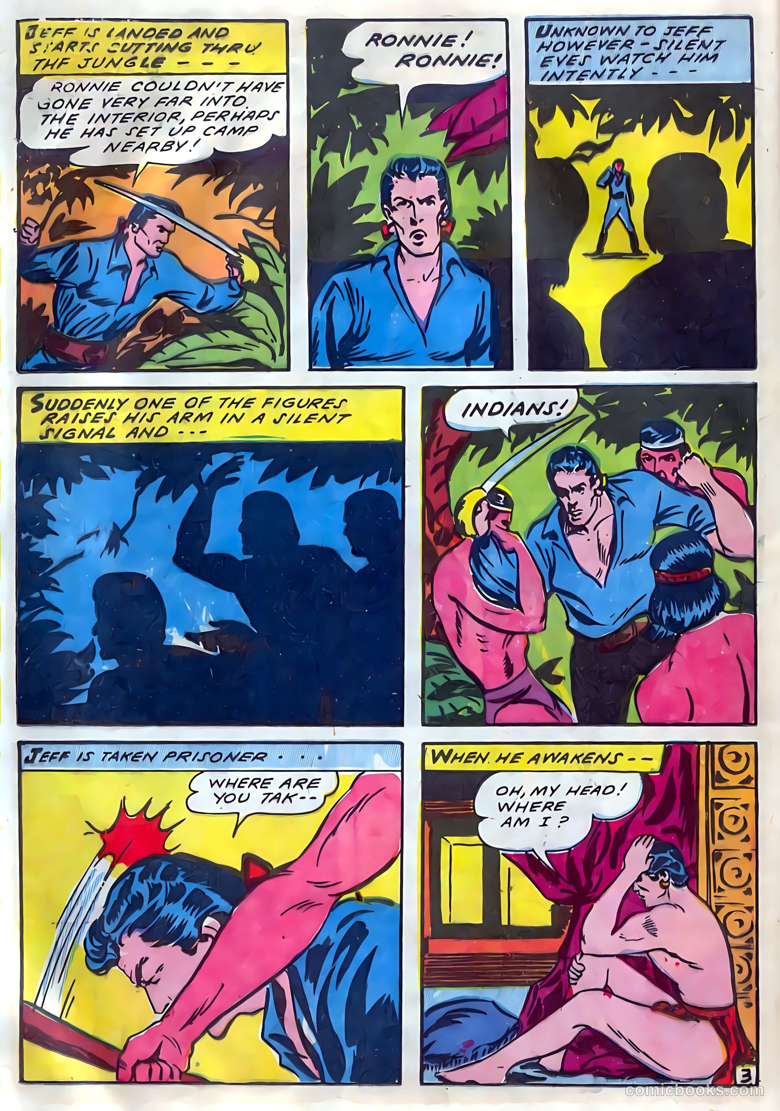 Blazing Comics #4 (1945) — page 20 of 52