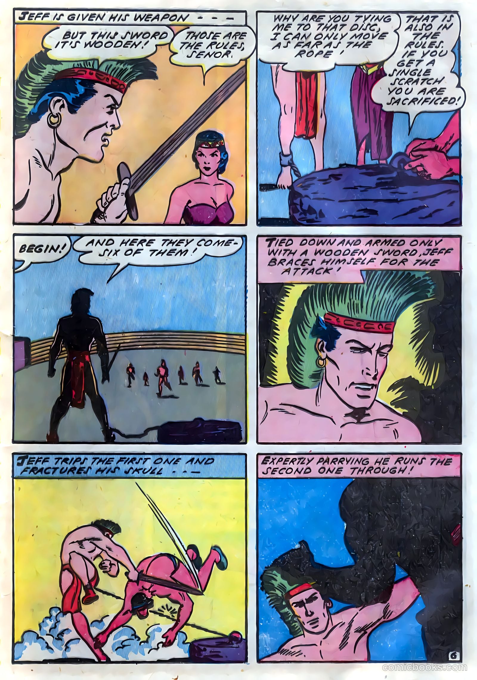 Blazing Comics #4 (1945) — page 23 of 52