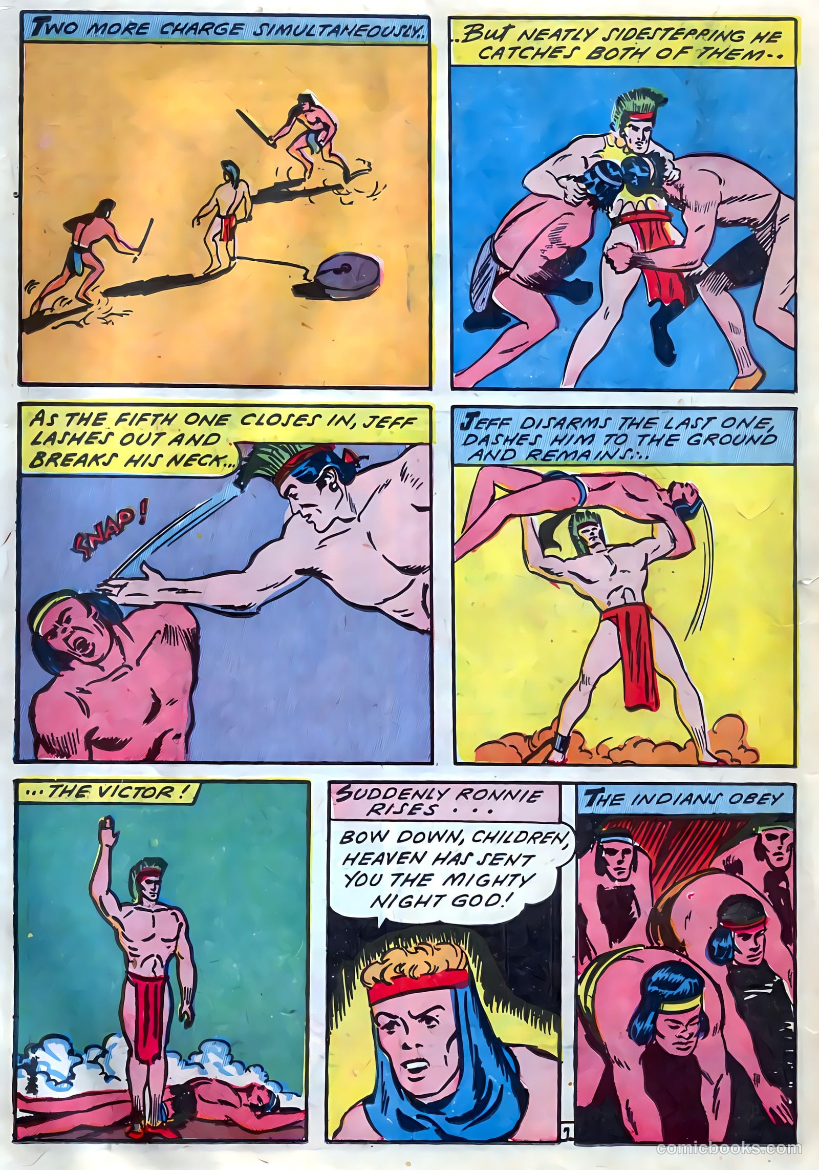 Blazing Comics #4 (1945) — page 24 of 52