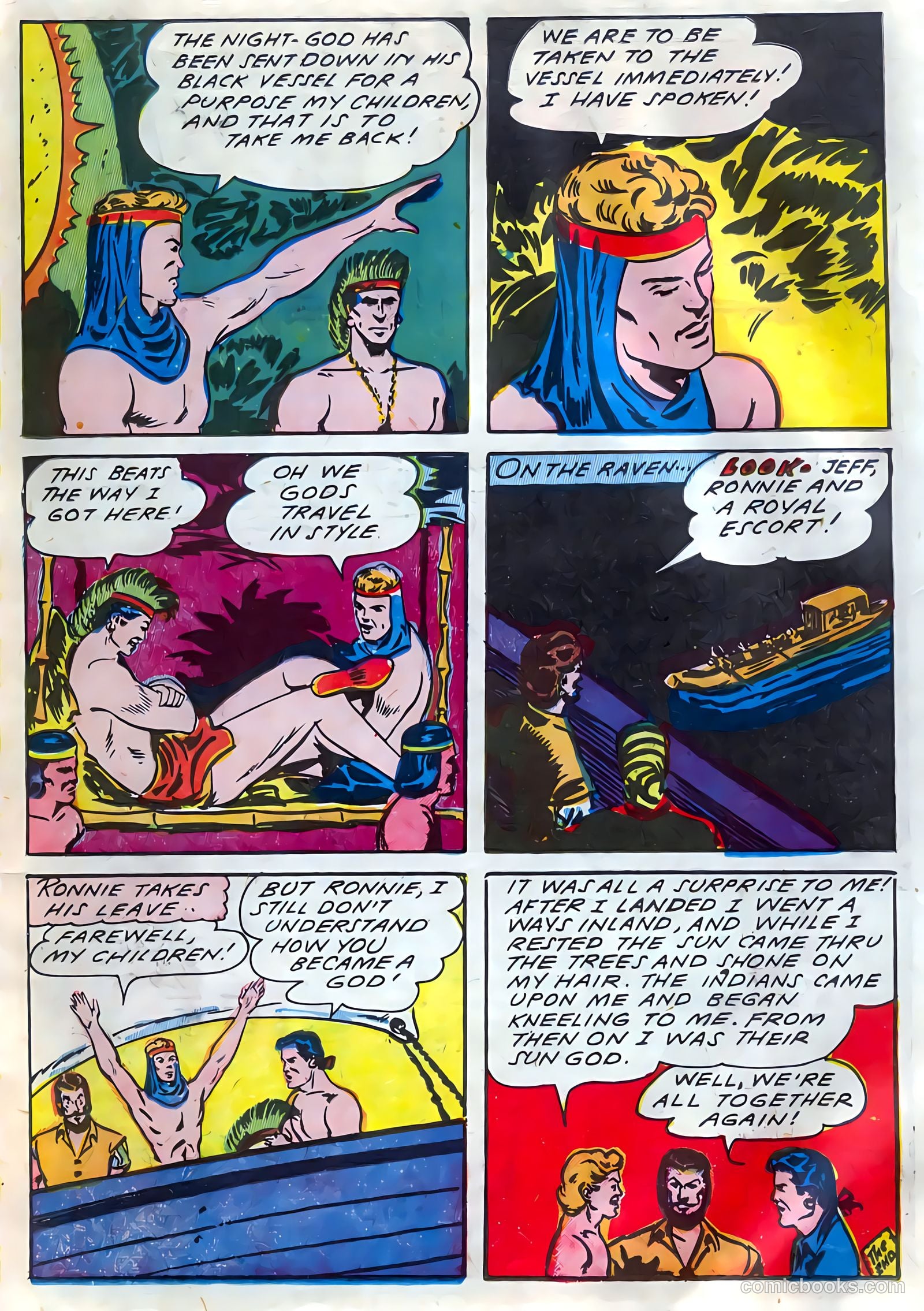 Blazing Comics #4 (1945) — page 25 of 52
