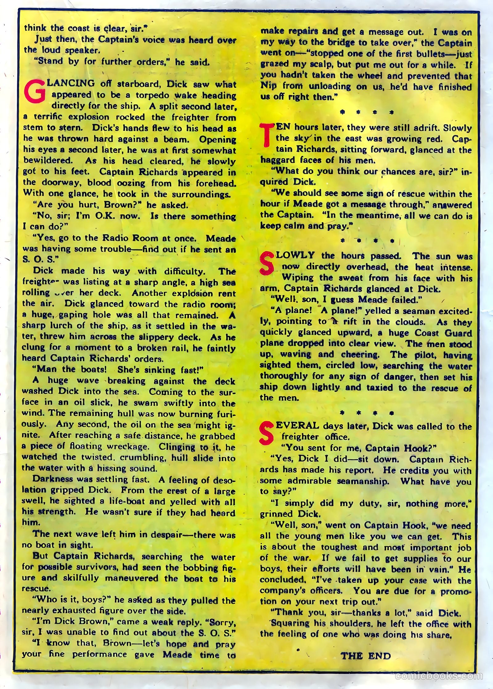 Blazing Comics #4 (1945) — page 27 of 52