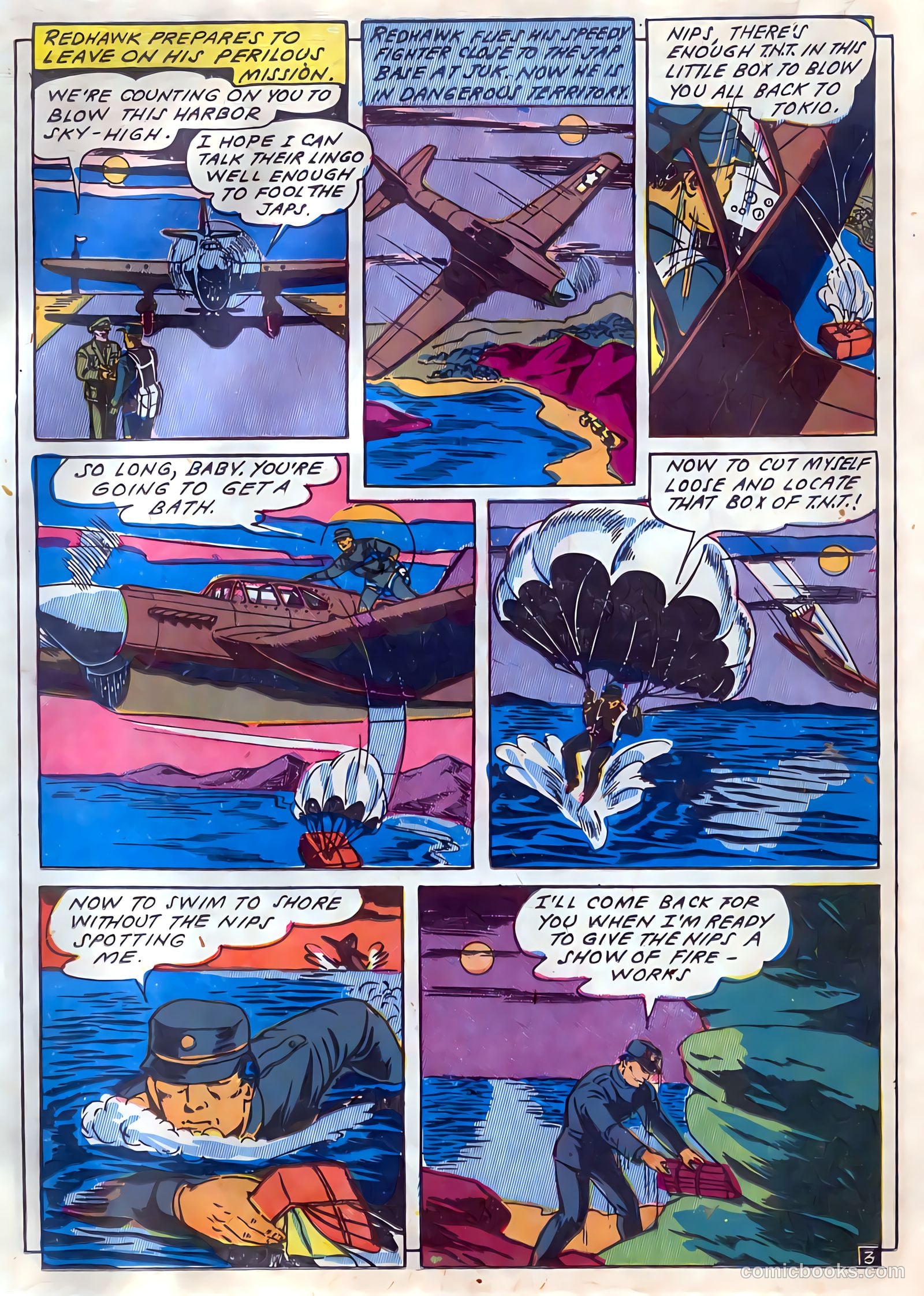 Blazing Comics #4 (1945) — page 34 of 52