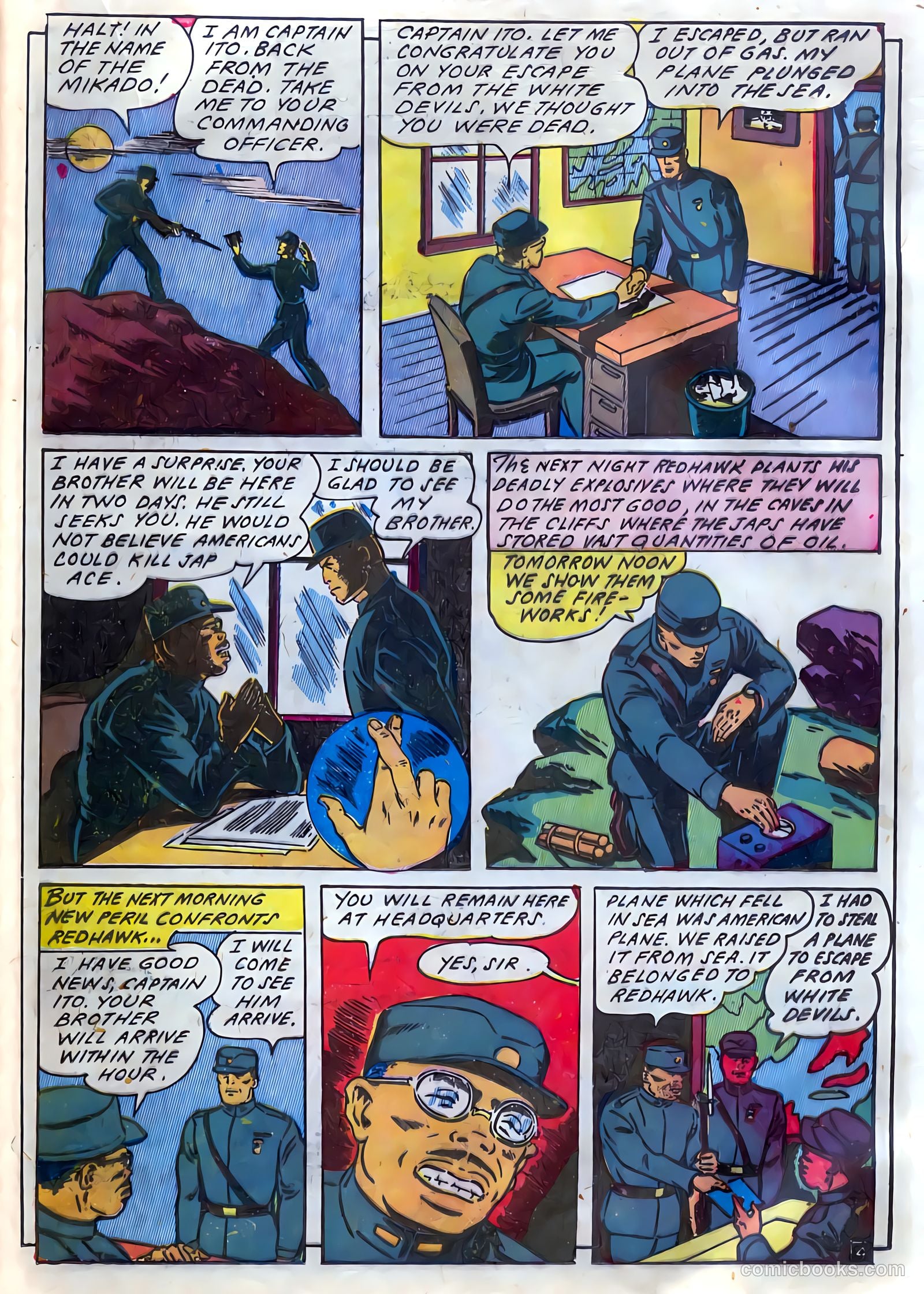 Blazing Comics #4 (1945) — page 35 of 52