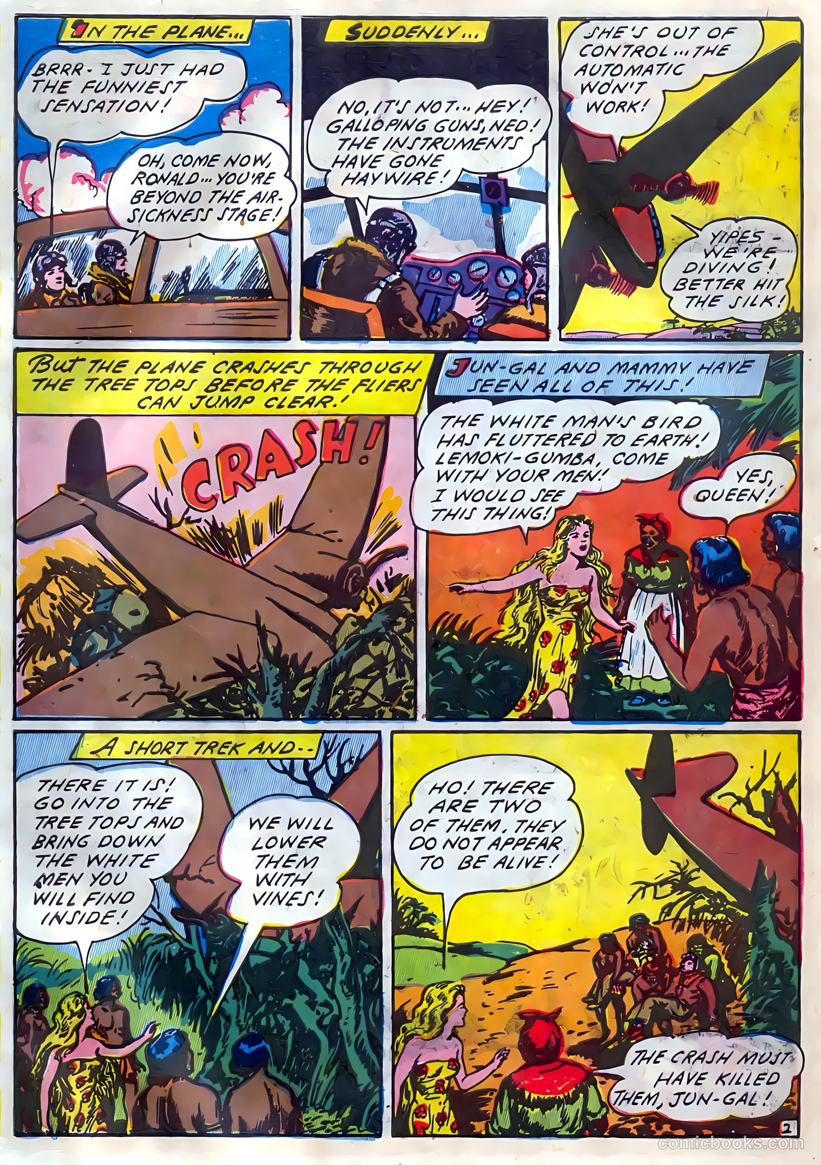 Blazing Comics #4 (1945) — page 40 of 52