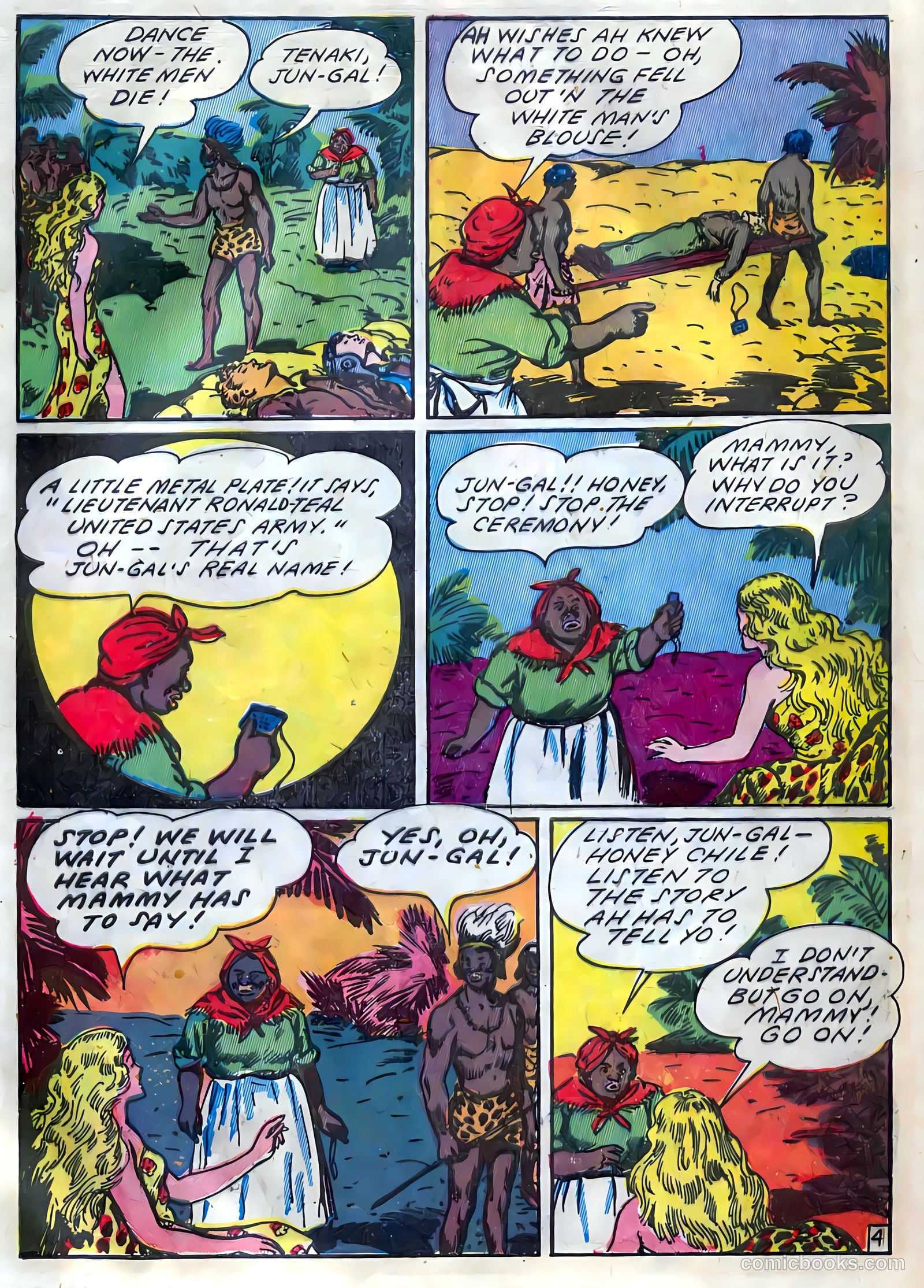 Blazing Comics #4 (1945) — page 42 of 52