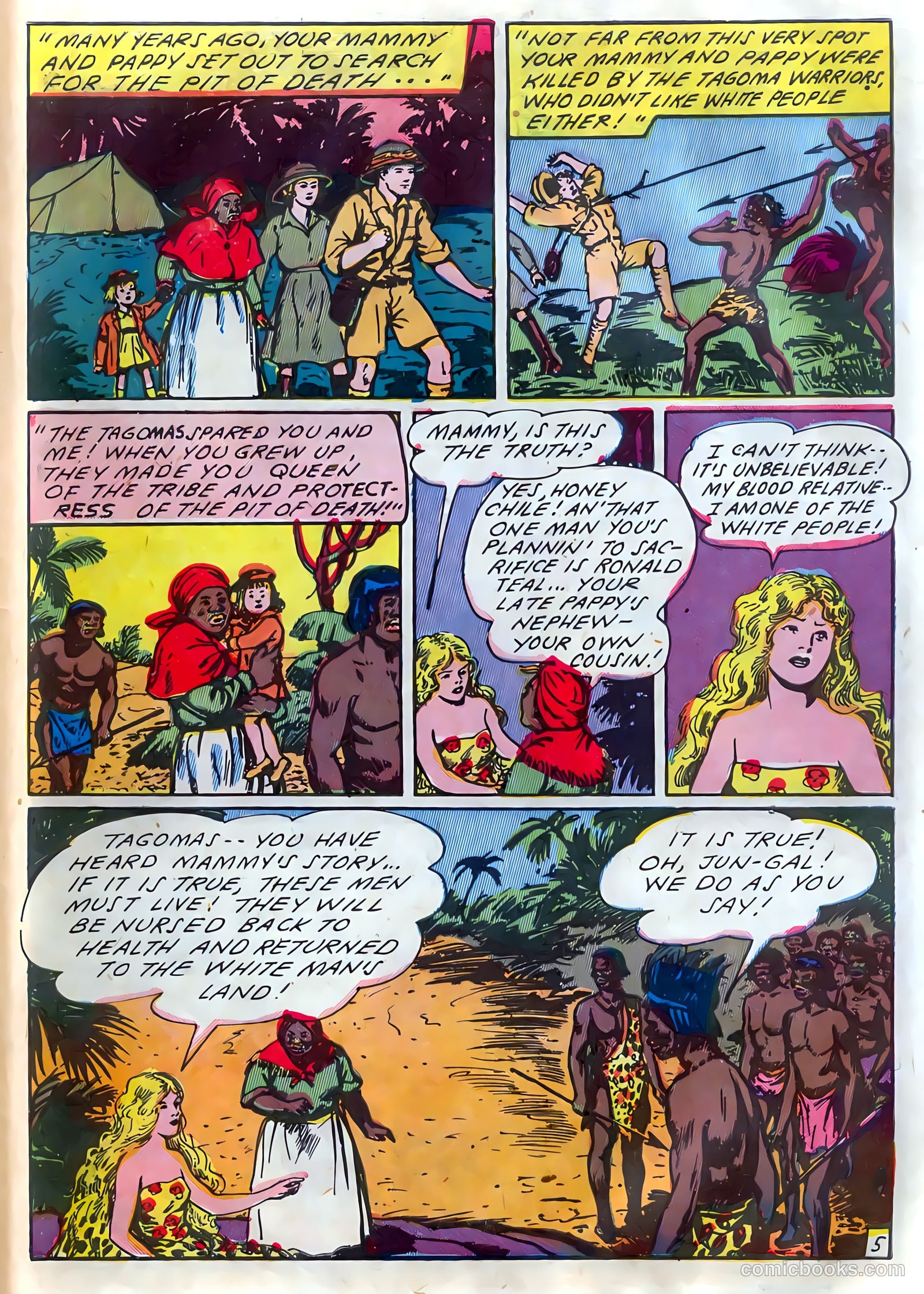 Blazing Comics #4 (1945) — page 43 of 52