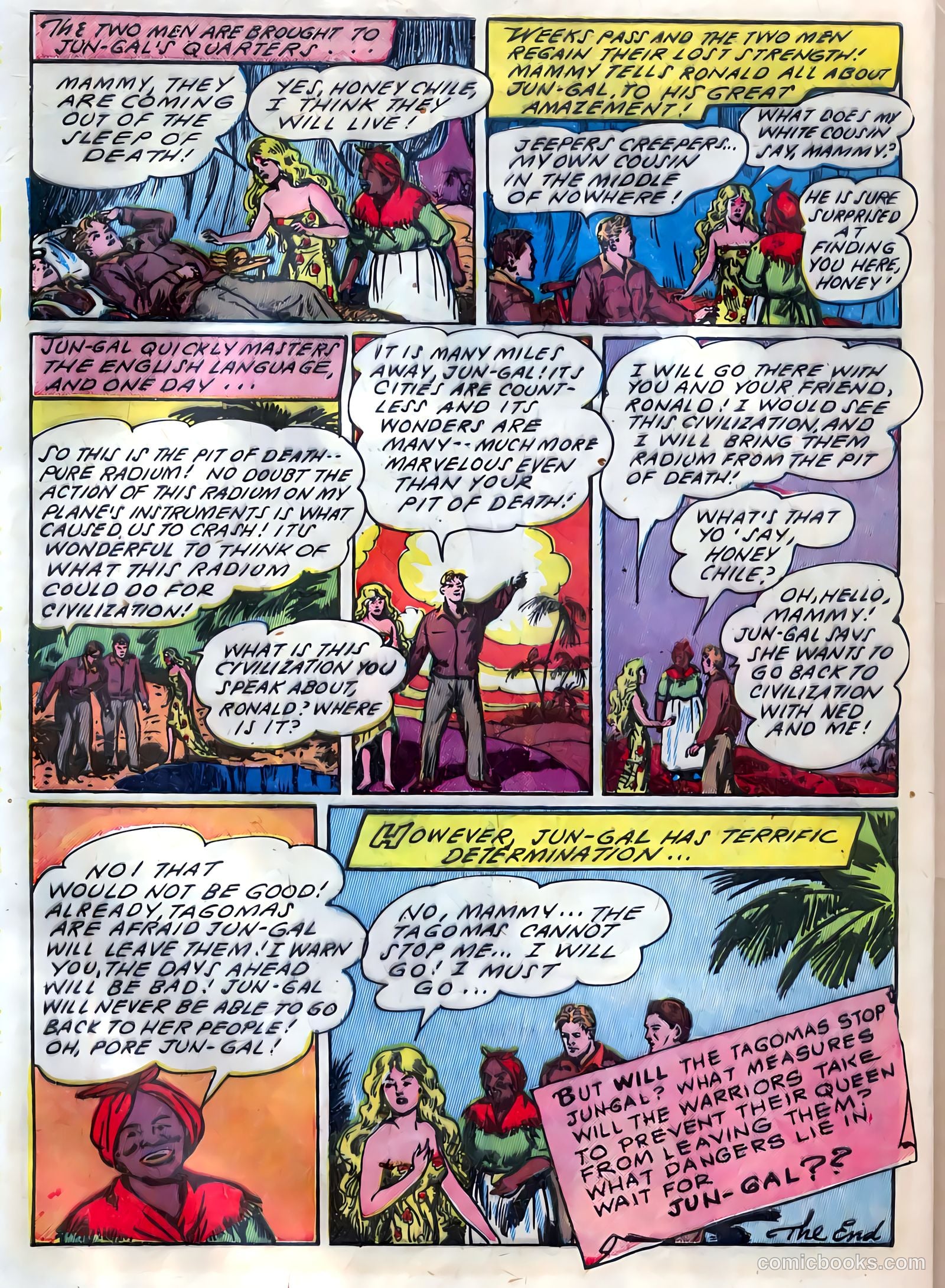 Blazing Comics #4 (1945) — page 44 of 52