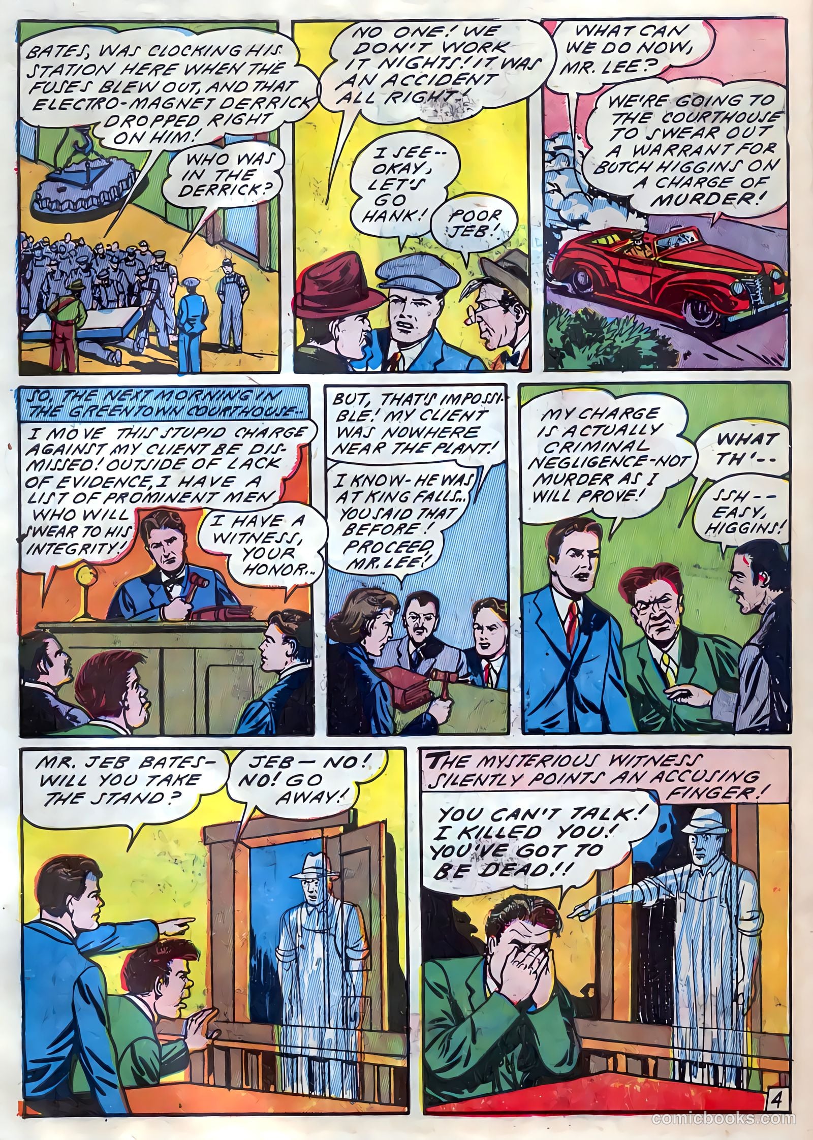 Blazing Comics #4 (1945) — page 48 of 52