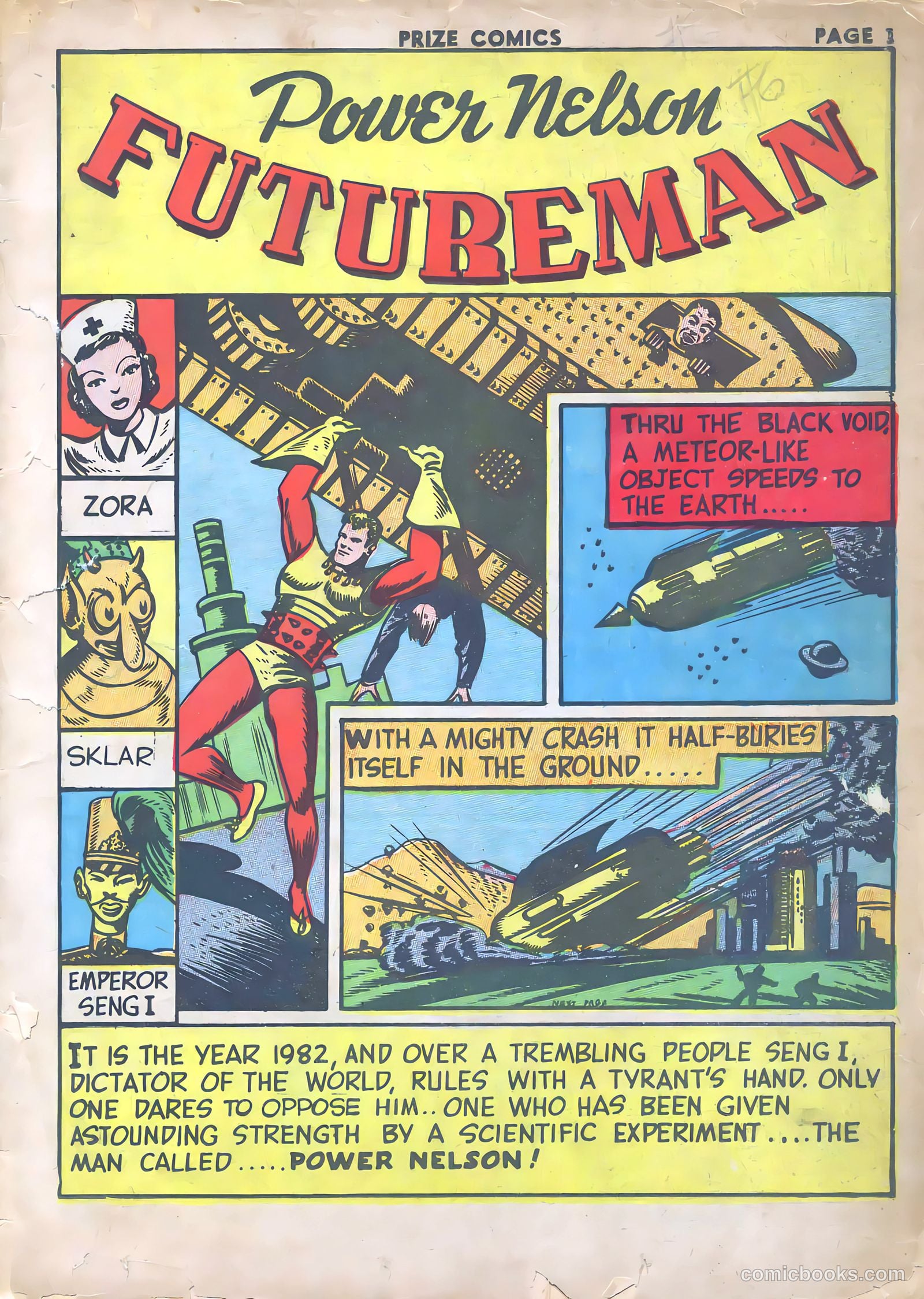 Prize Comics #6 (1940) — page 2 of 65