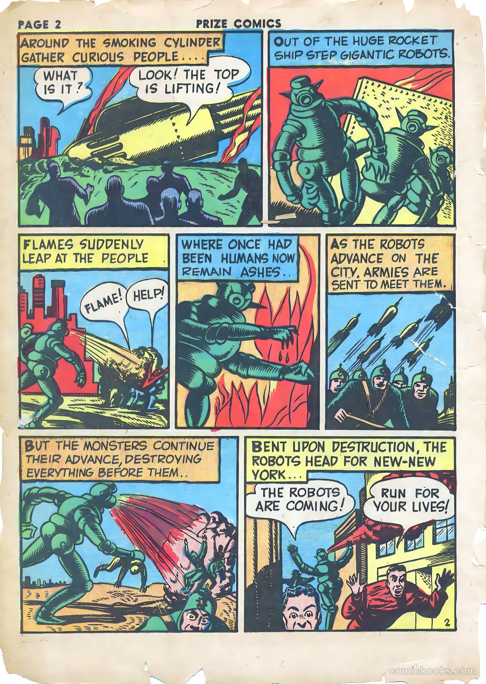 Prize Comics #6 (1940) — page 3 of 65