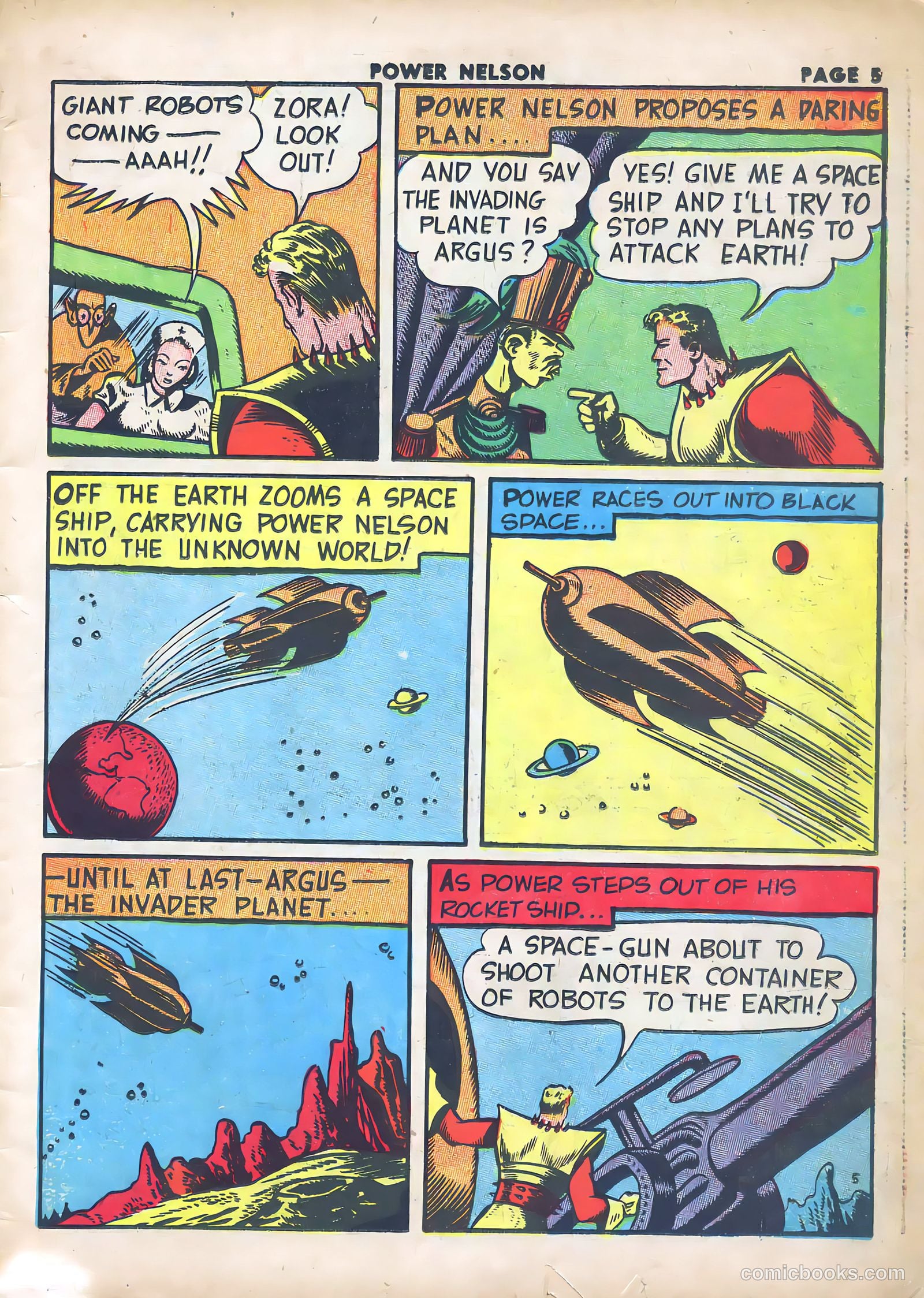 Prize Comics #6 (1940) — page 6 of 65