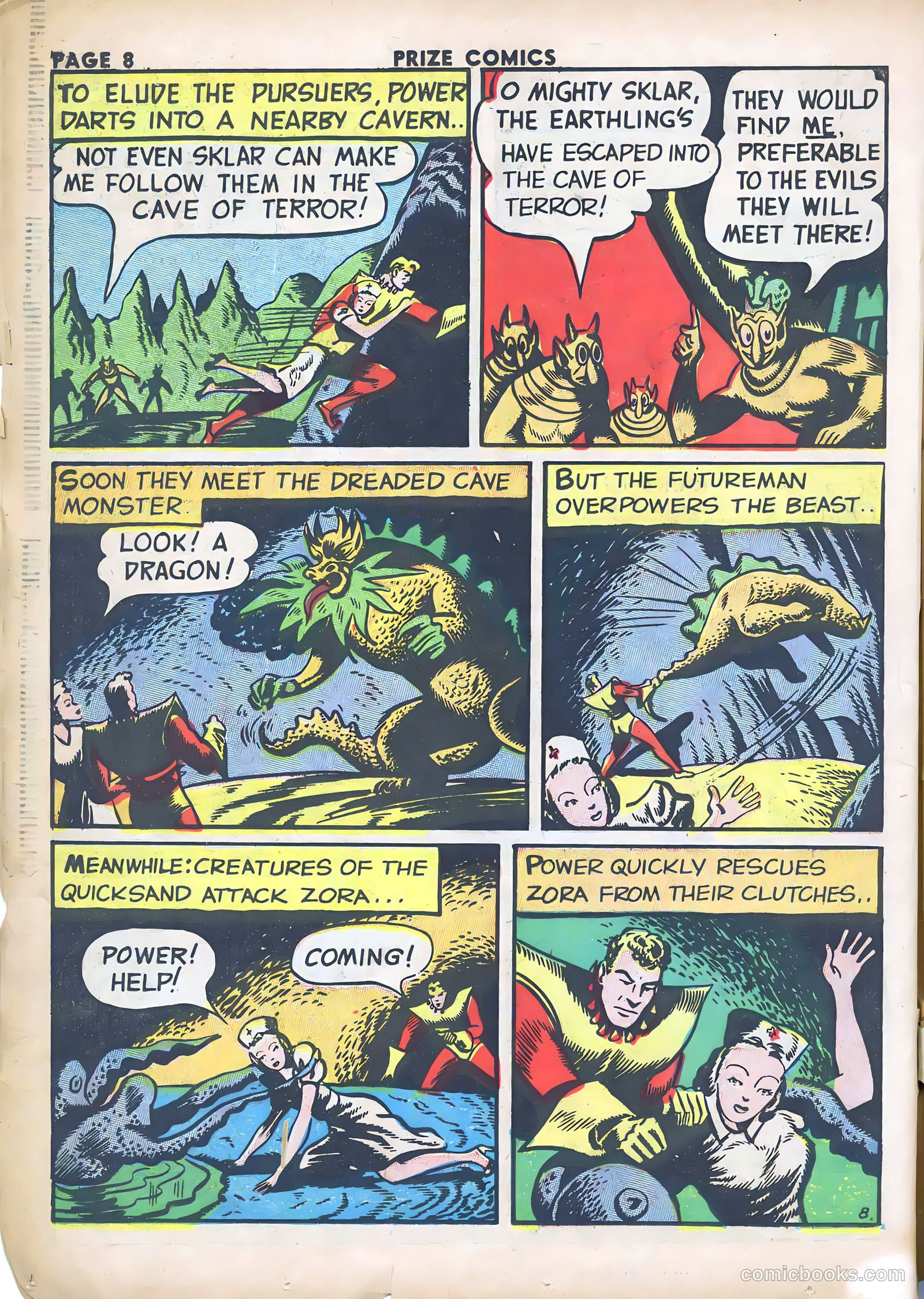 Prize Comics #6 (1940) — page 9 of 65