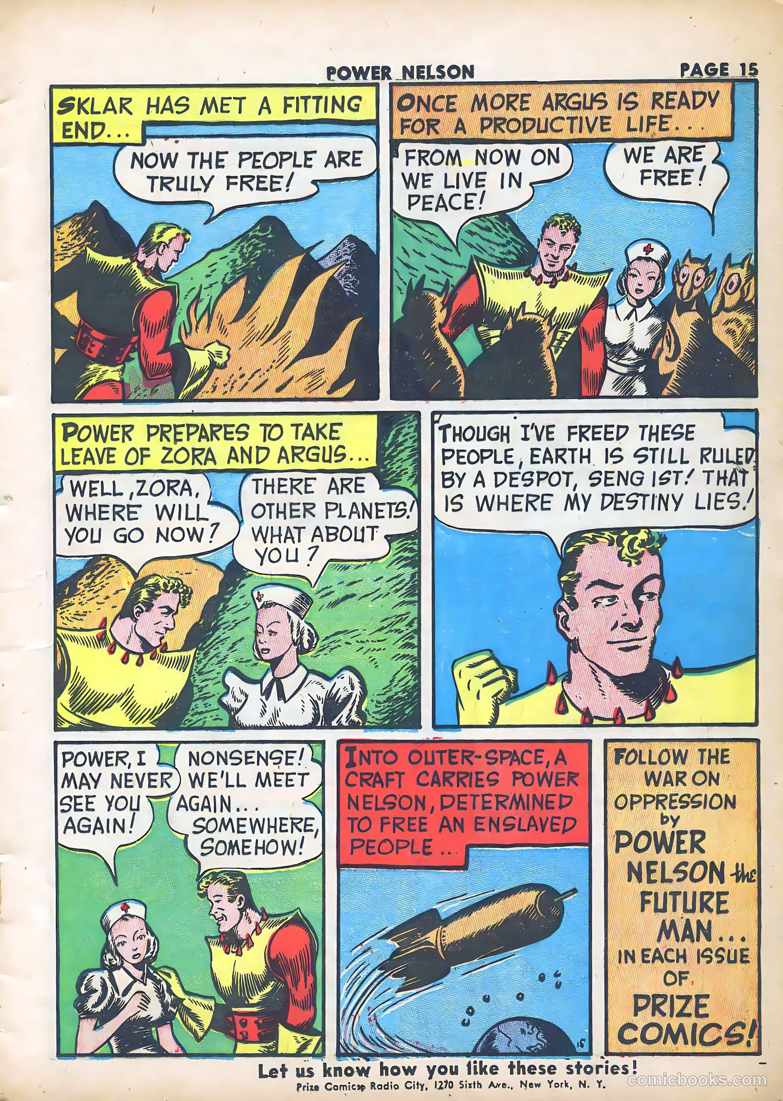 Prize Comics #6 (1940) — page 16 of 65
