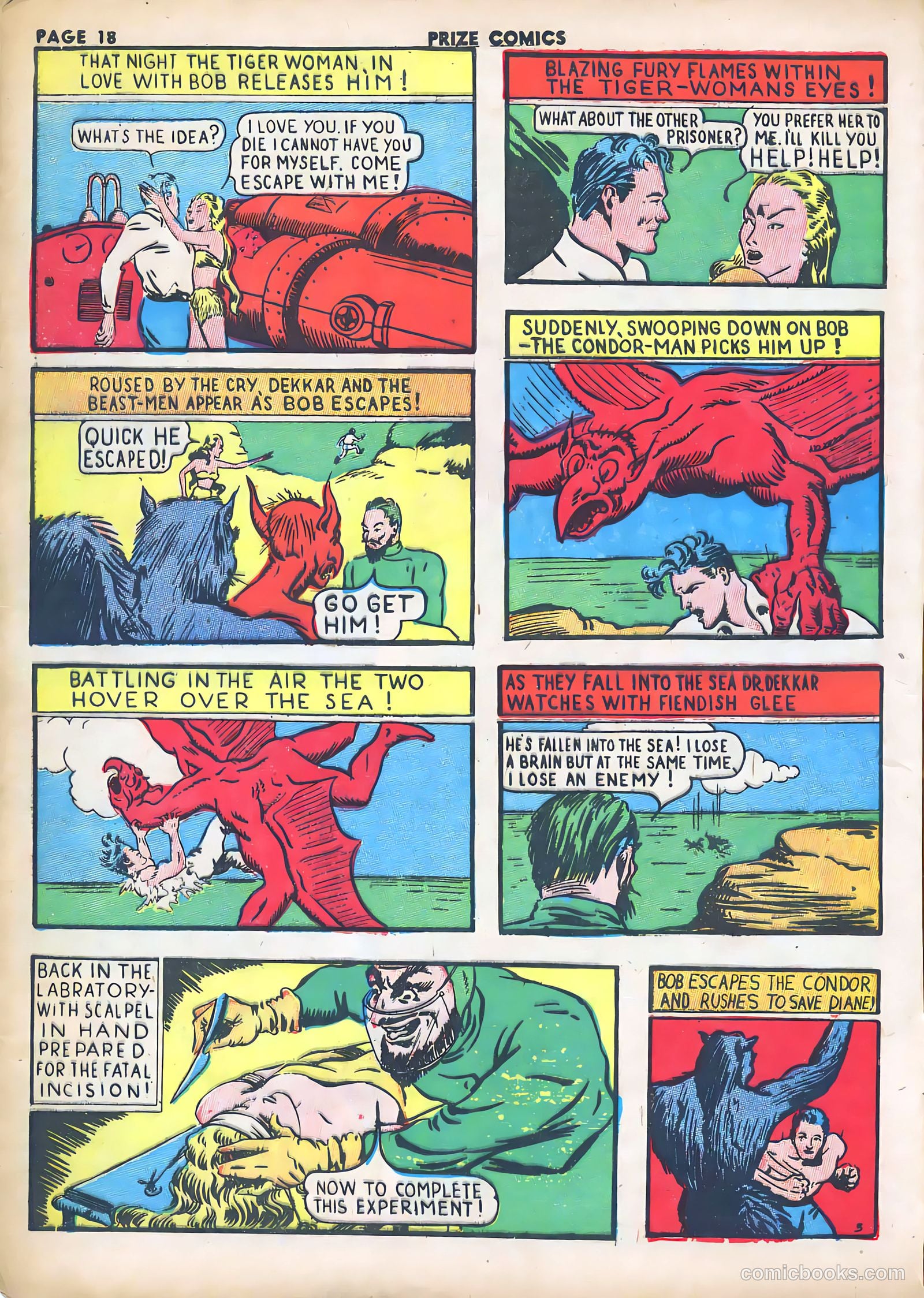 Prize Comics #6 (1940) — page 19 of 65