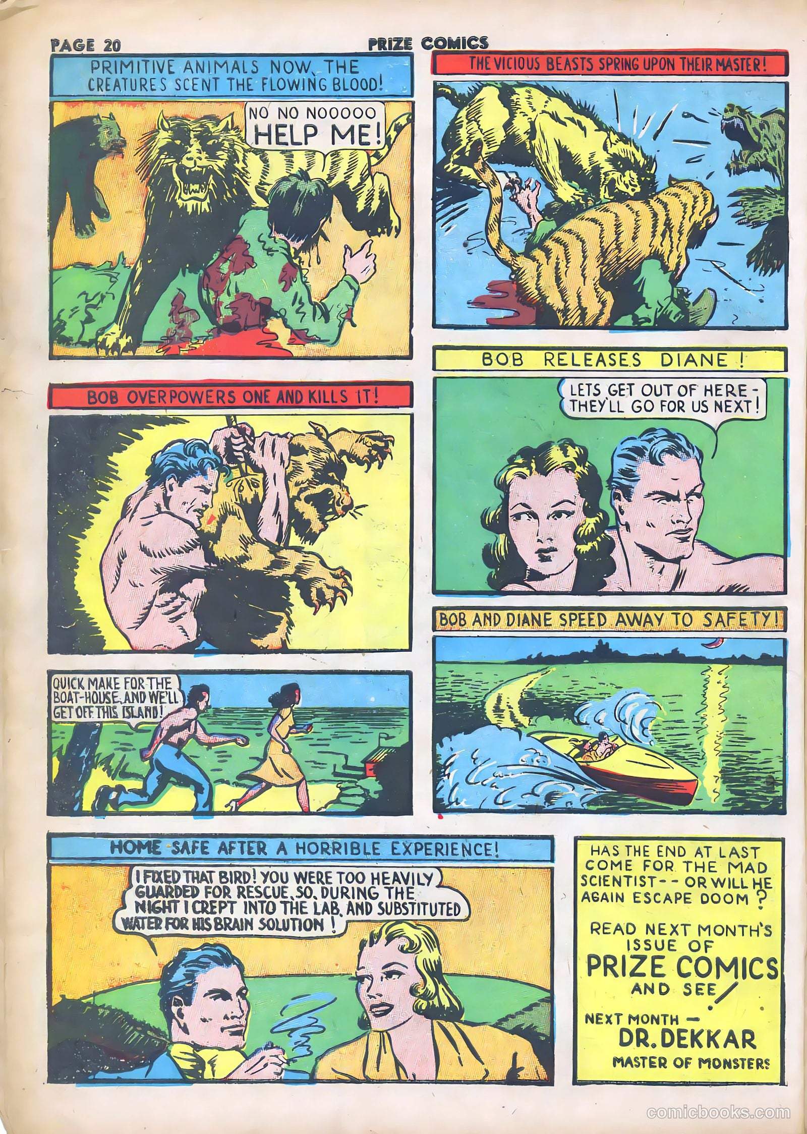 Prize Comics #6 (1940) — page 21 of 65