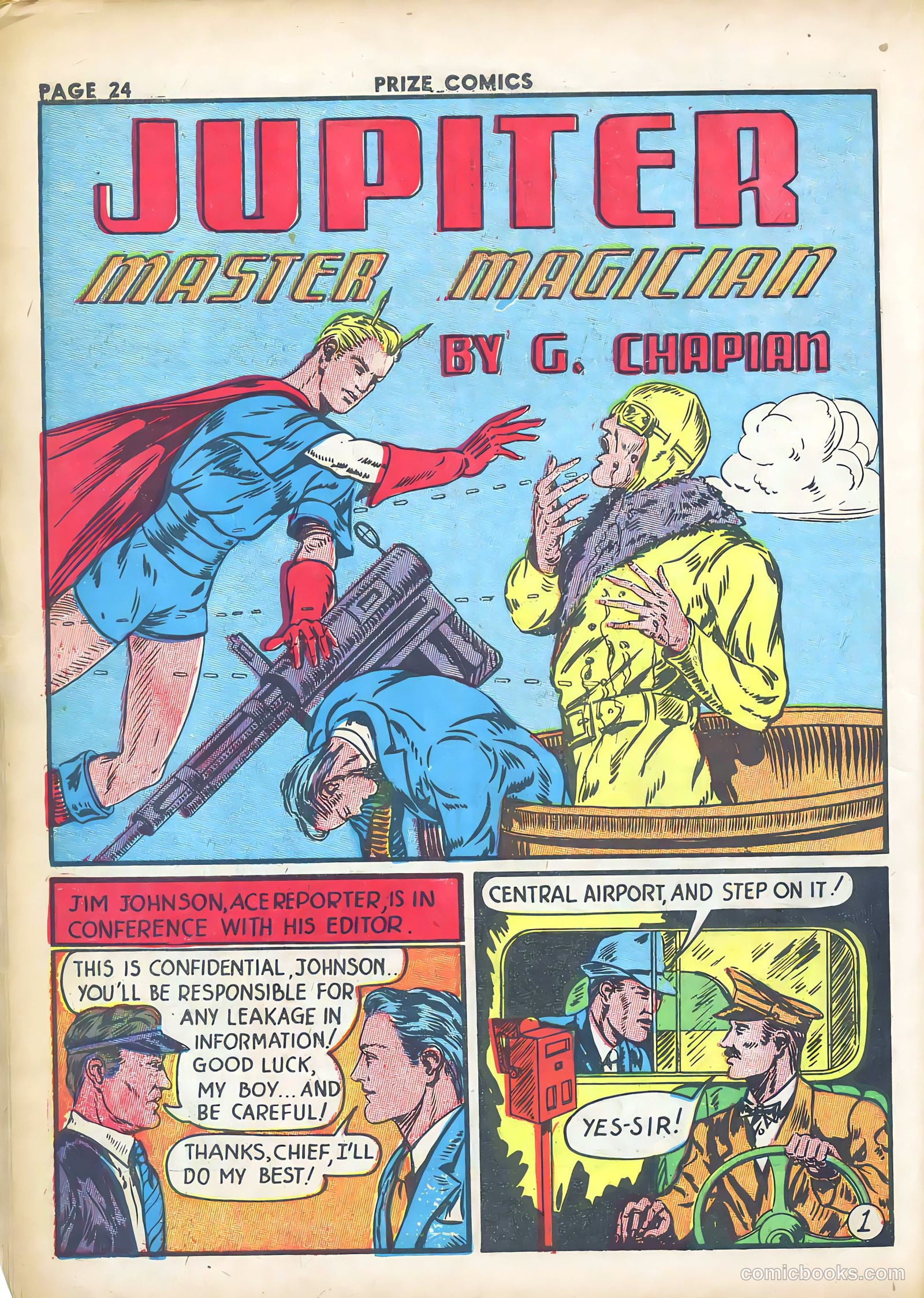 Prize Comics #6 (1940) — page 25 of 65