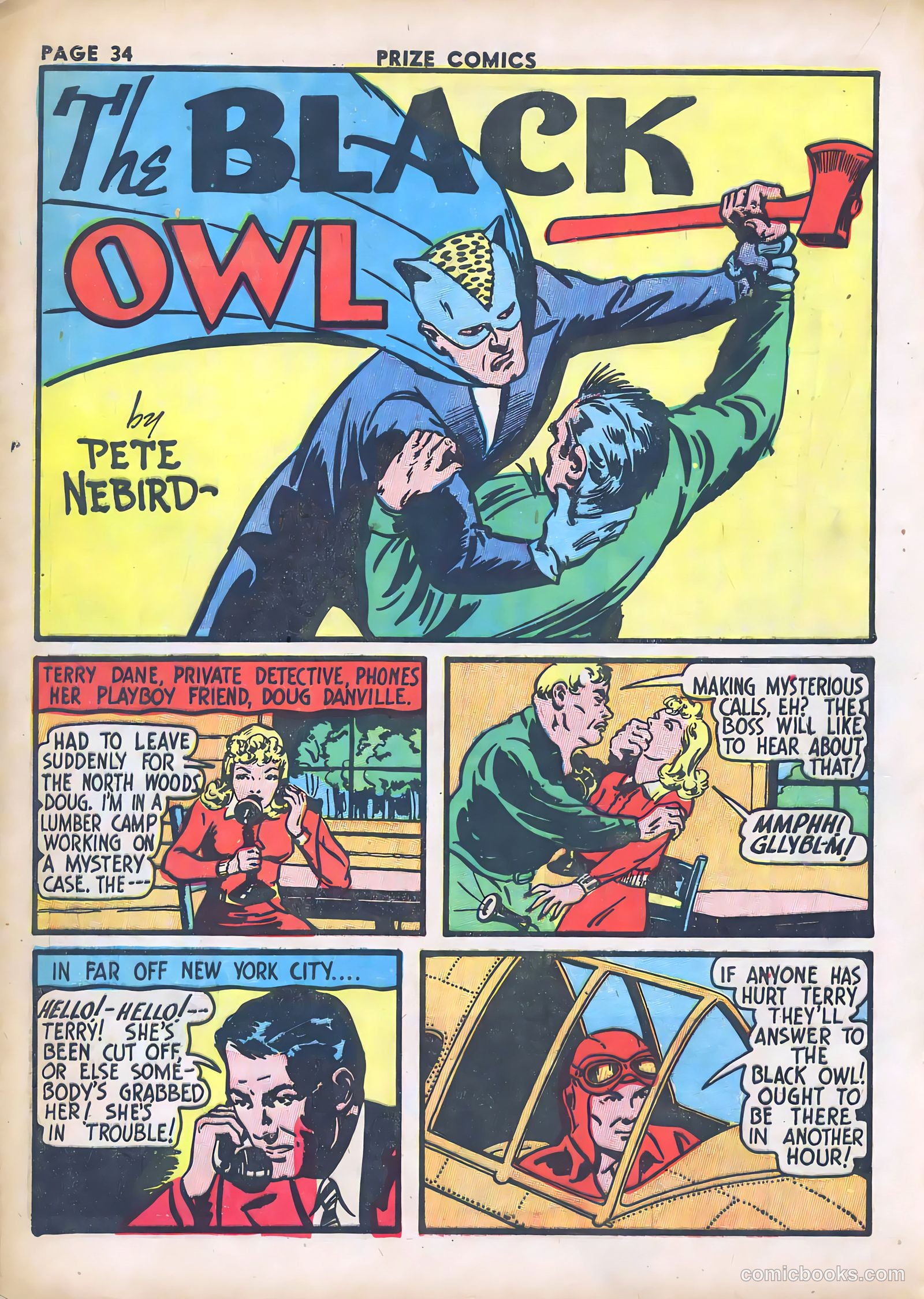 Prize Comics #6 (1940) — page 34 of 65
