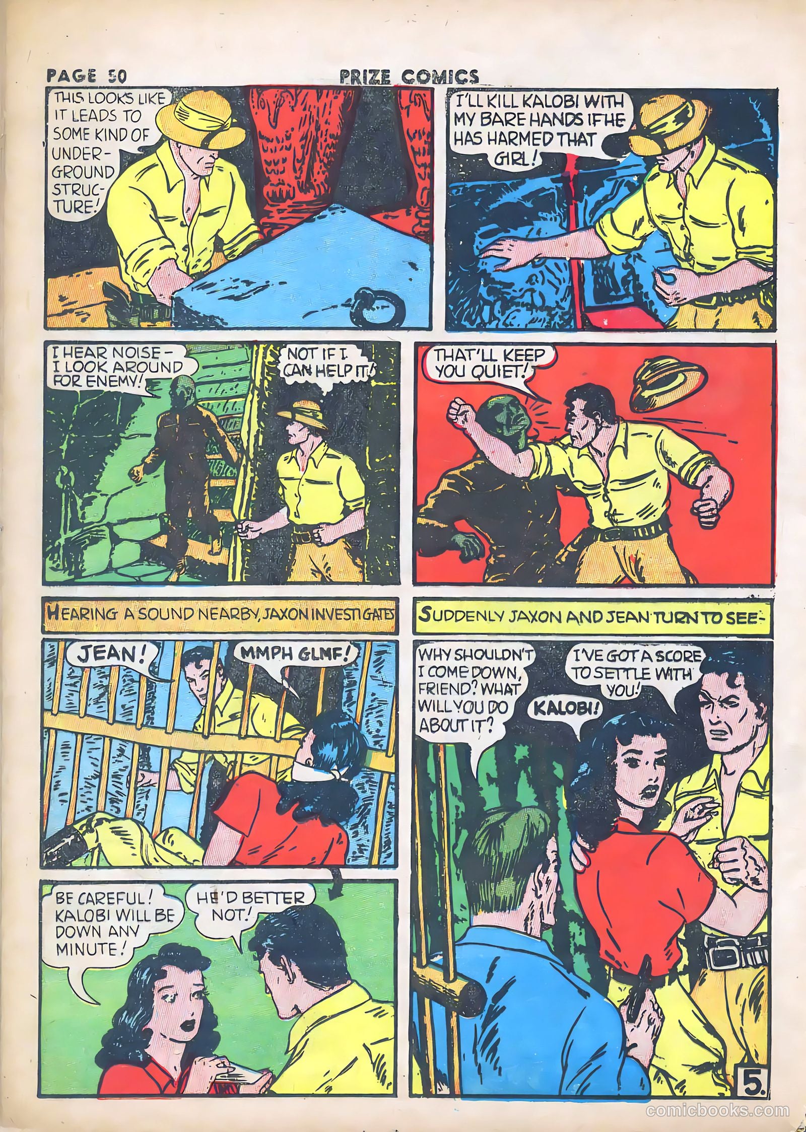 Prize Comics #6 (1940) — page 50 of 65
