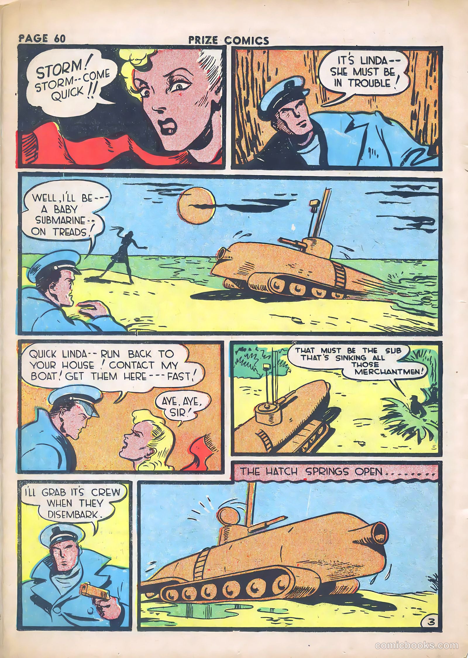 Prize Comics #6 (1940) — page 60 of 65