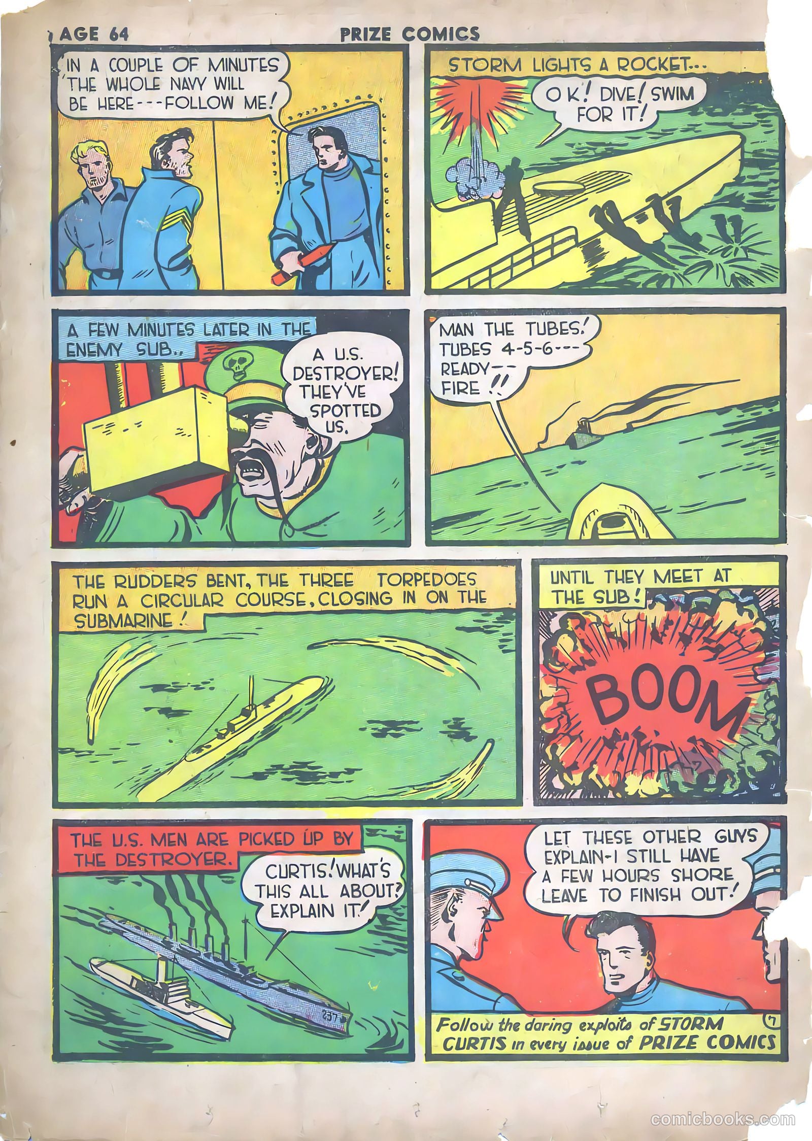 Prize Comics #6 (1940) — page 64 of 65