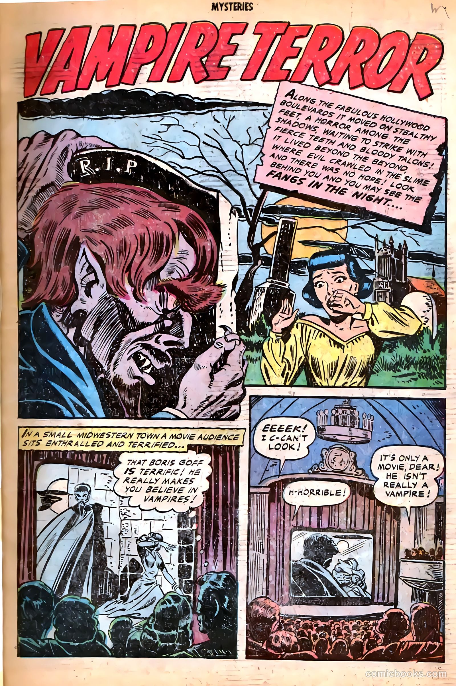 Mysteries Weird and Strange #8 (1954) — page 3 of 36