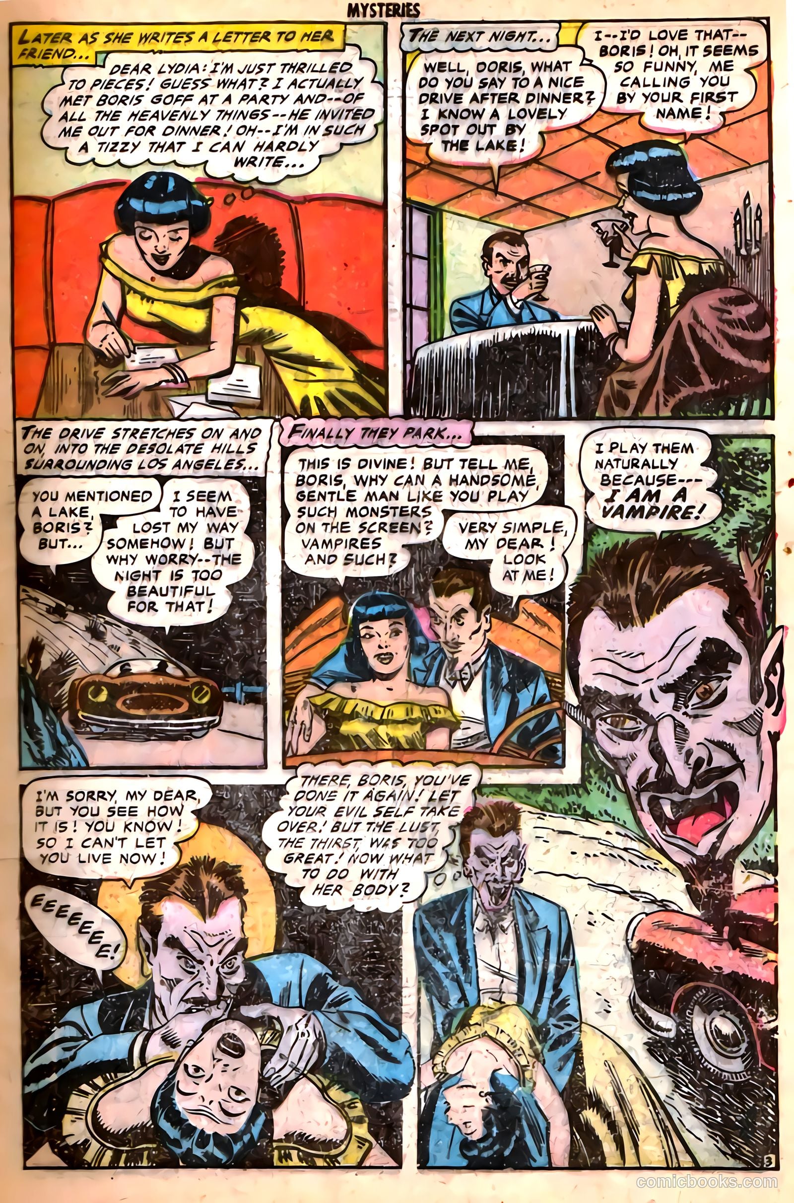 Mysteries Weird and Strange #8 (1954) — page 5 of 36