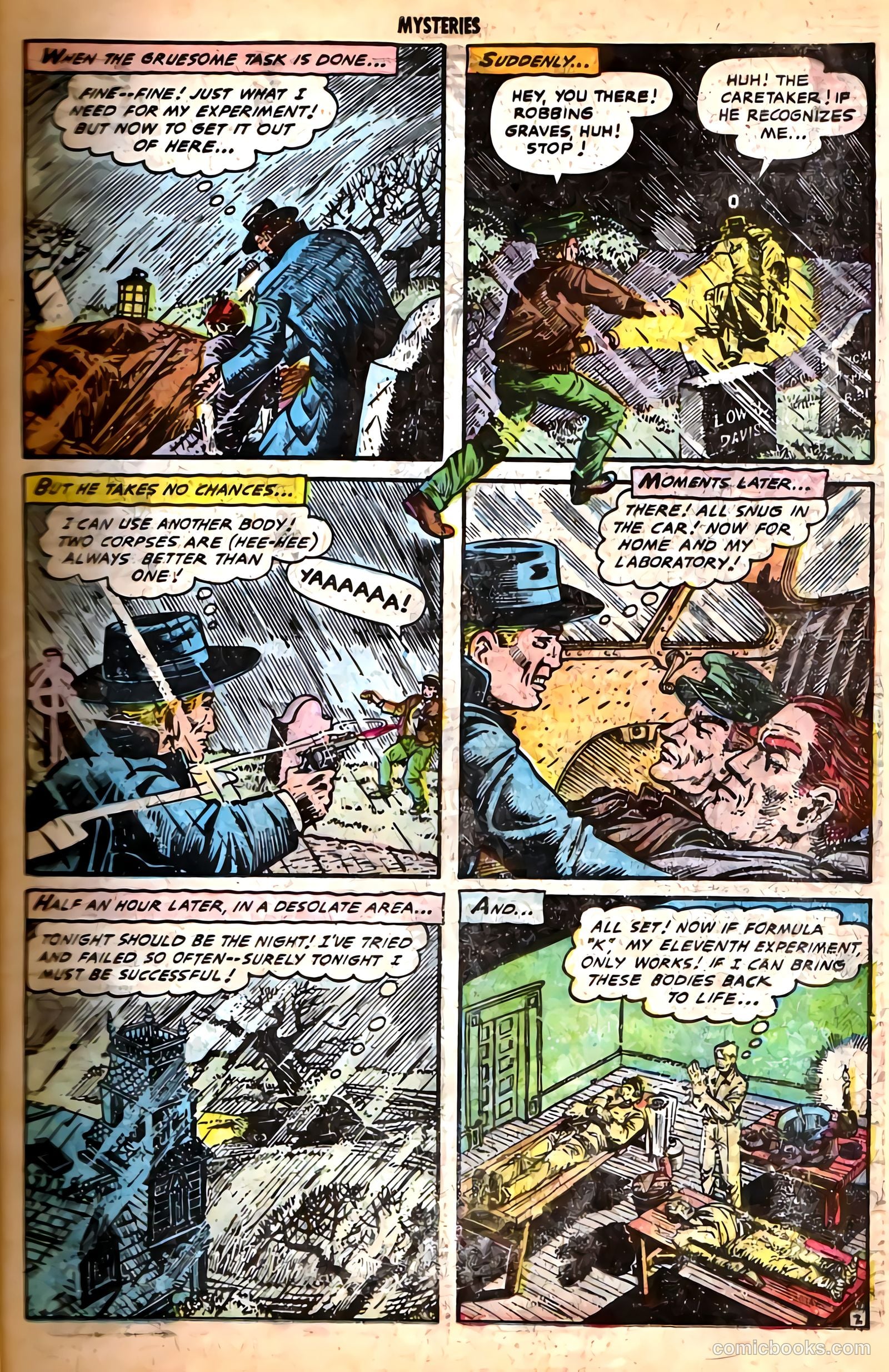 Mysteries Weird and Strange #8 (1954) — page 11 of 36