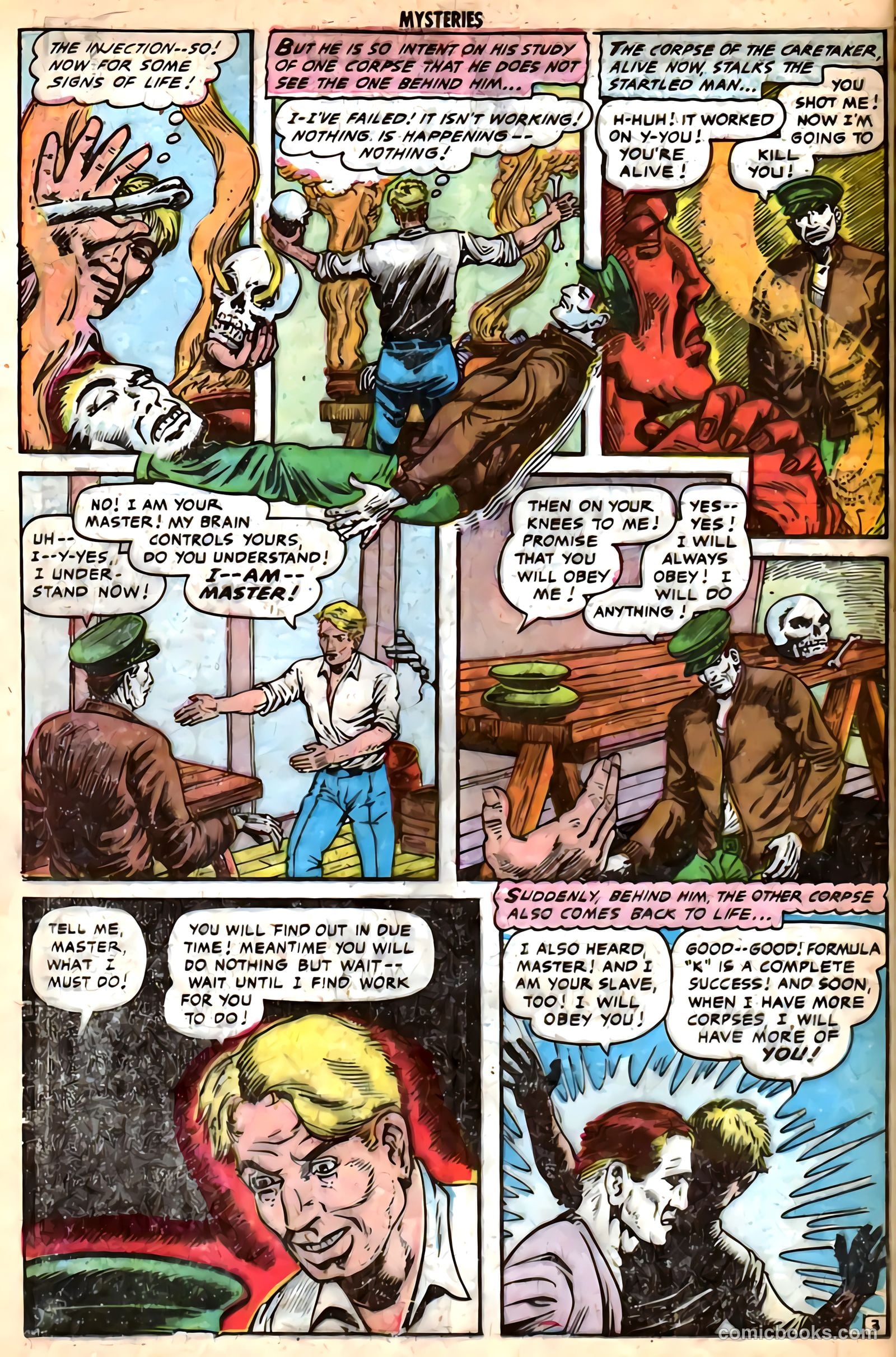 Mysteries Weird and Strange #8 (1954) — page 12 of 36